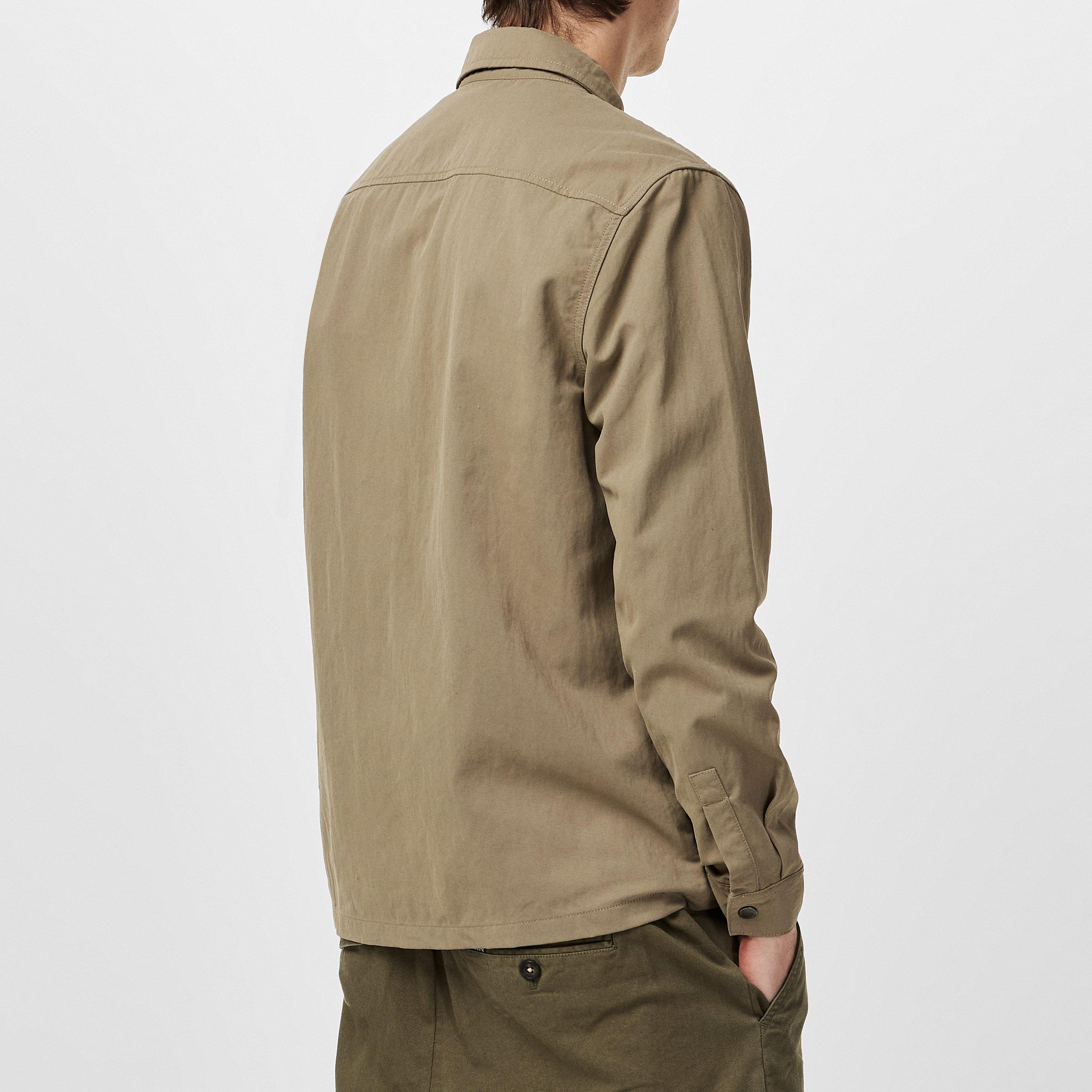 Brindle ST59 - Barbour International - Men's B.Intl Maze Peached Overshirt - 4