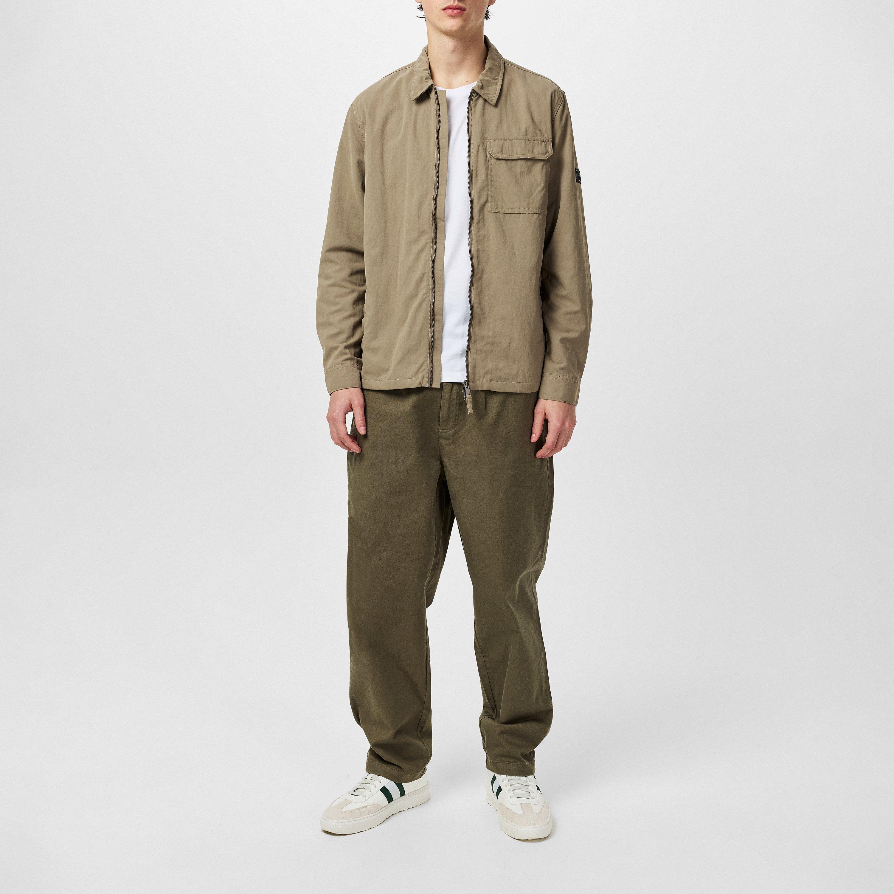 Brindle ST59 - Barbour International - Men's B.Intl Maze Peached Overshirt - 6