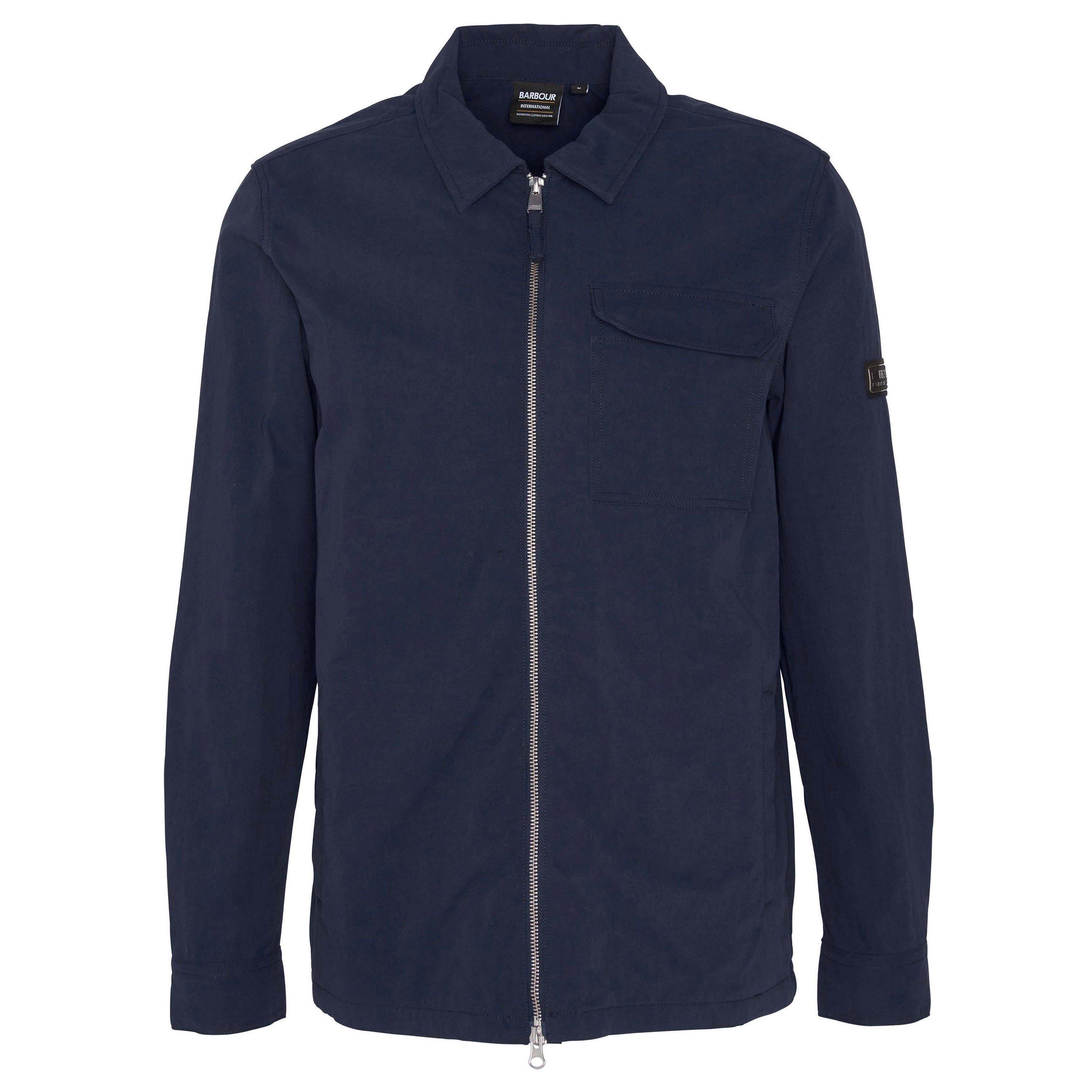 Barbour International Men's B.Intl Maze Peached Overshirt - Navy NY91 - S