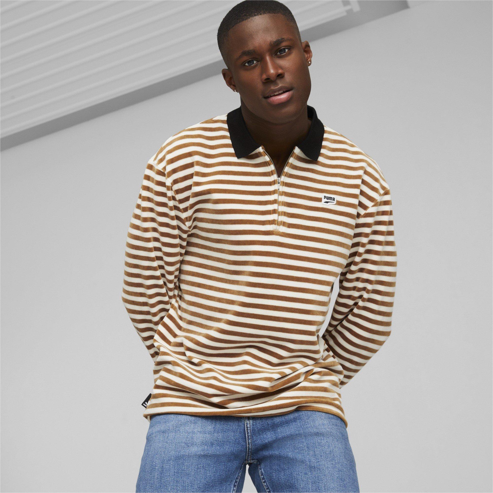 Desert Tan- AOP - Puma - DT Long Sleeve Polo Shirt - 3