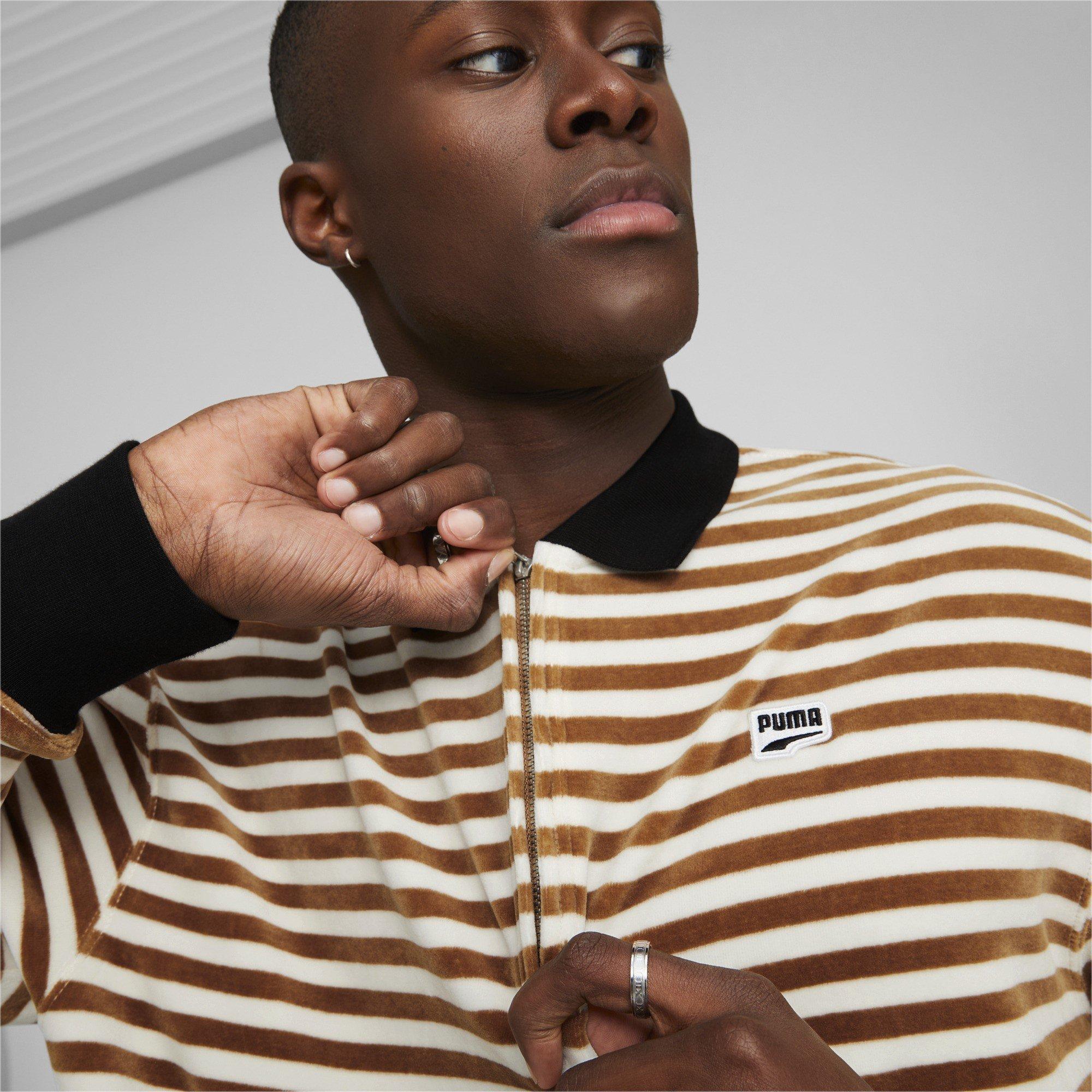 Desert Tan- AOP - Puma - DT Long Sleeve Polo Shirt - 5