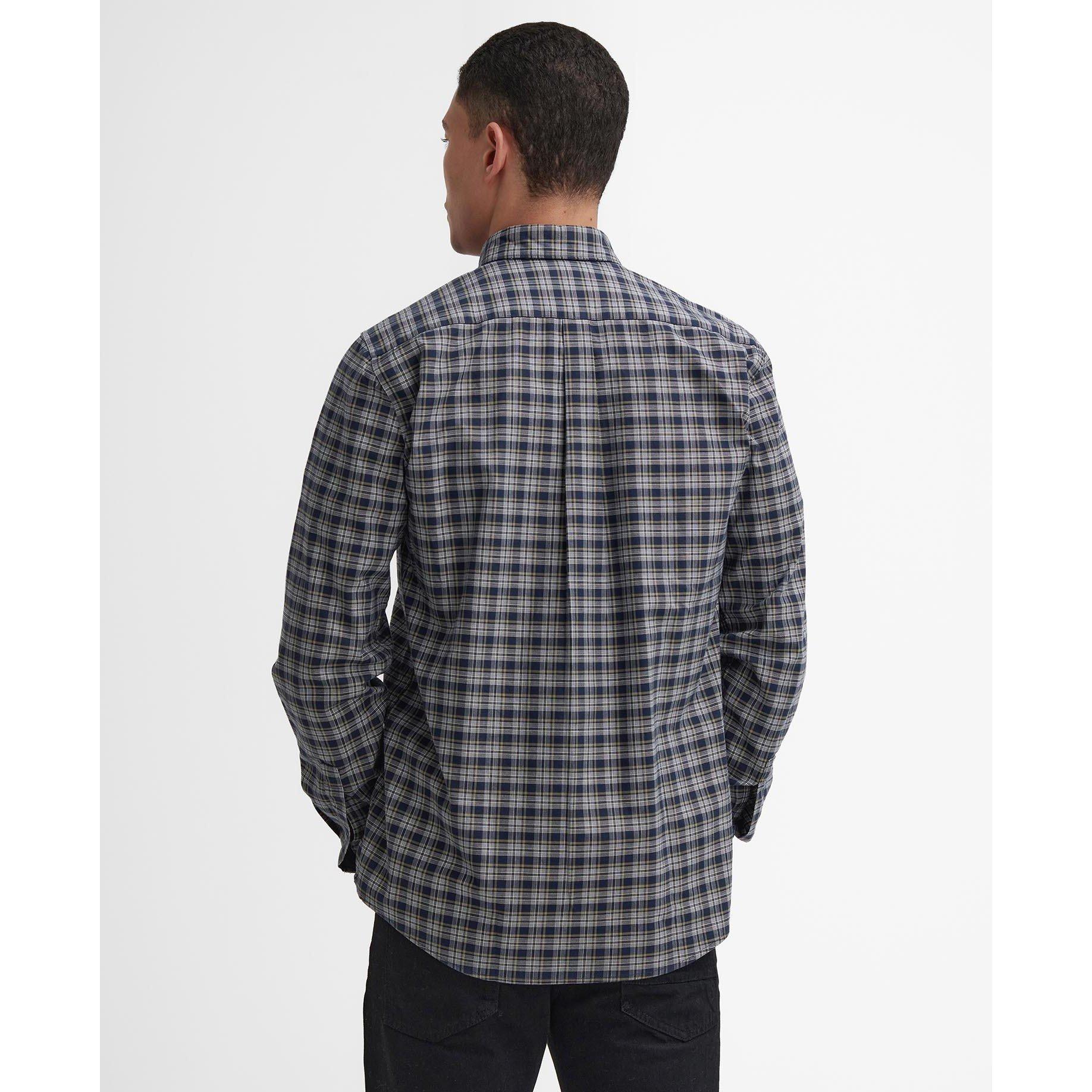 Olive OL32 - Barbour International - Hawks Regular Long-Sleeved Oxford Shirt - 2