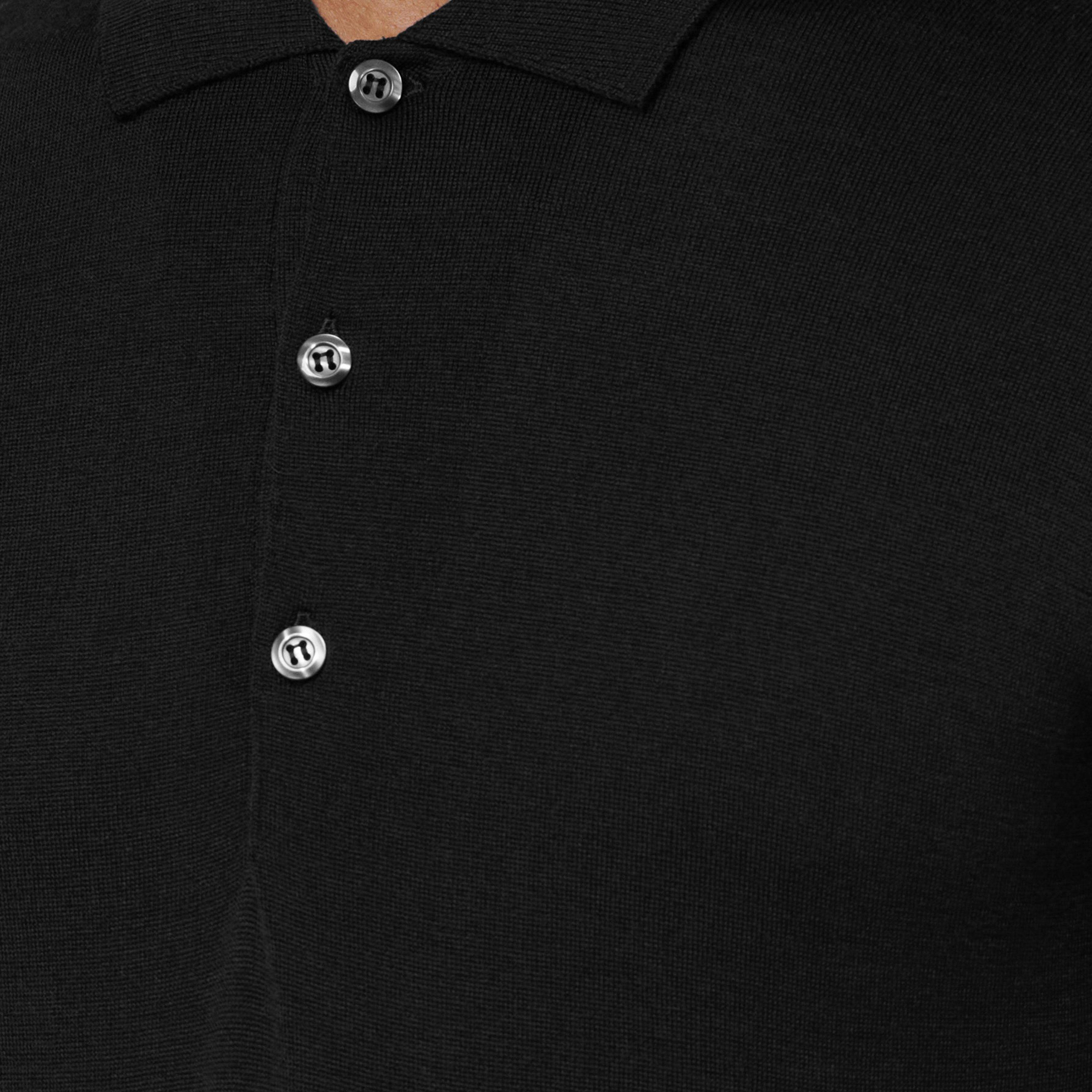 Black - John Smedley - Belper Polo Shirt - 5