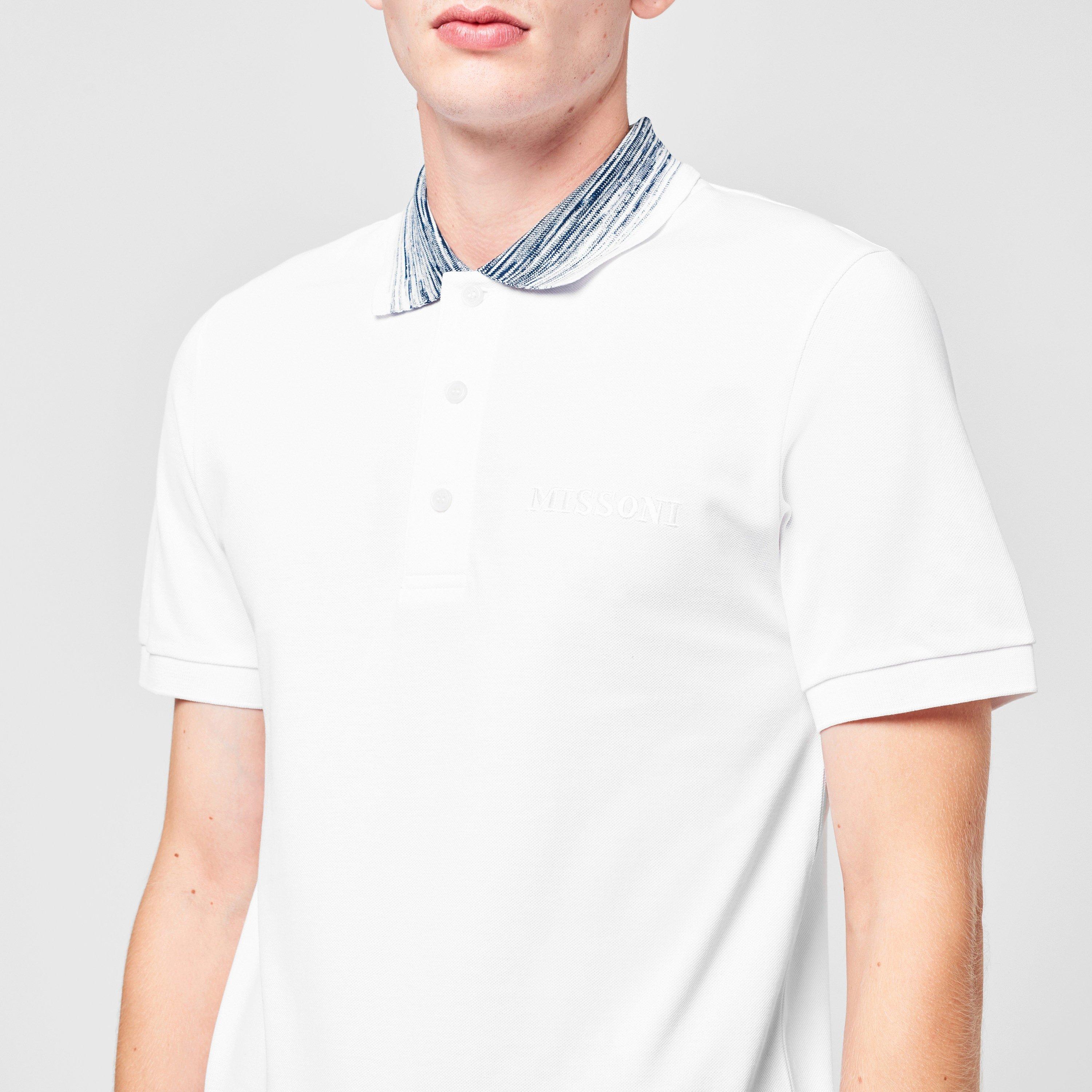 White S00K5 - Missoni - Logo Polo Shirt - 5