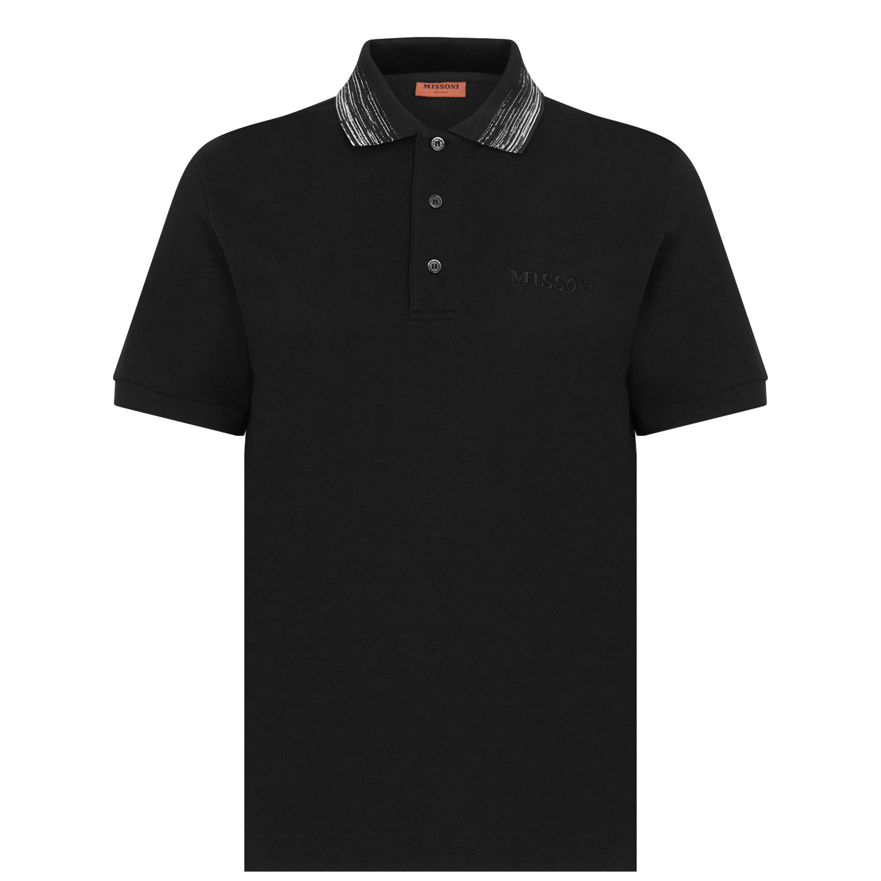Black S90NC - Missoni - Logo Polo Shirt - 1