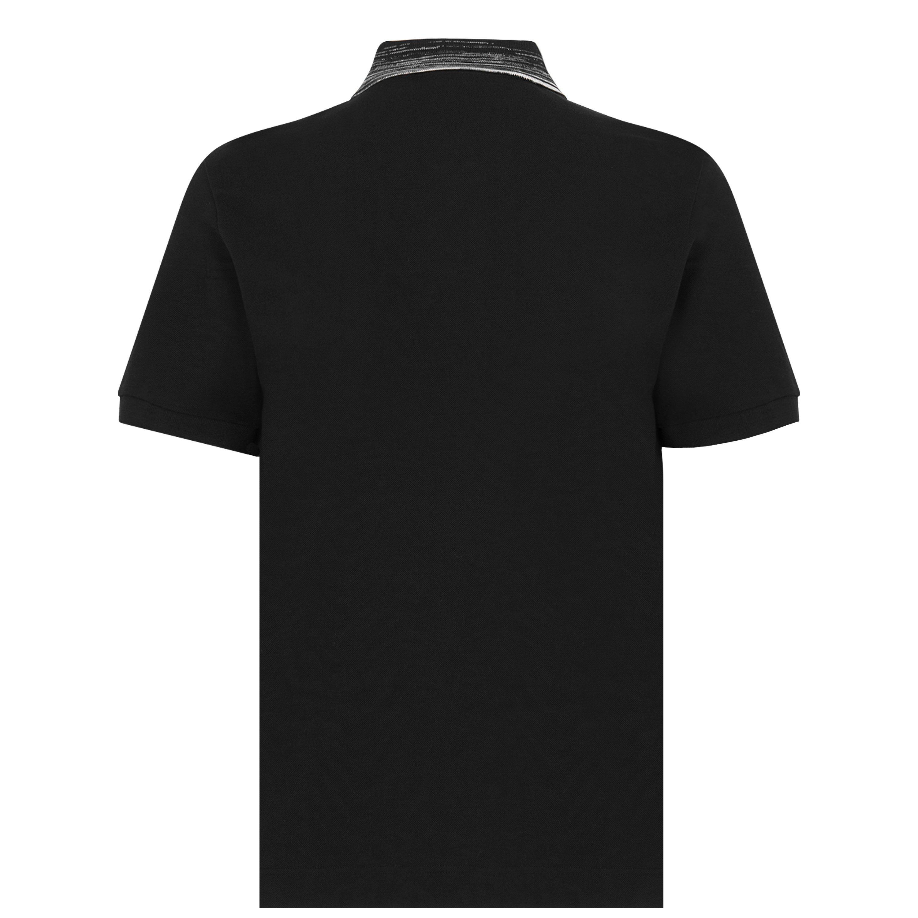 Black S90NC - Missoni - Logo Polo Shirt - 7
