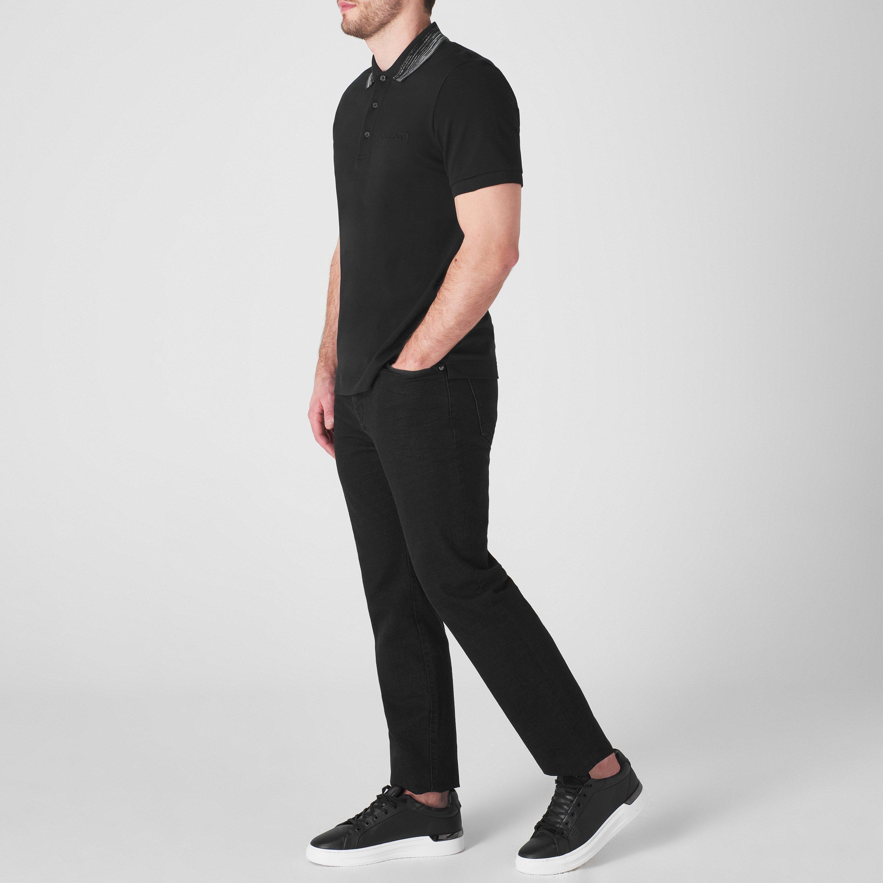 Black S90NC - Missoni - Logo Polo Shirt - 6
