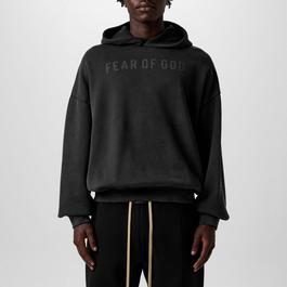 Fear Of God Logo Over The Head Hoodie