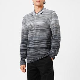Missoni Long Sleeve Polo Shirt