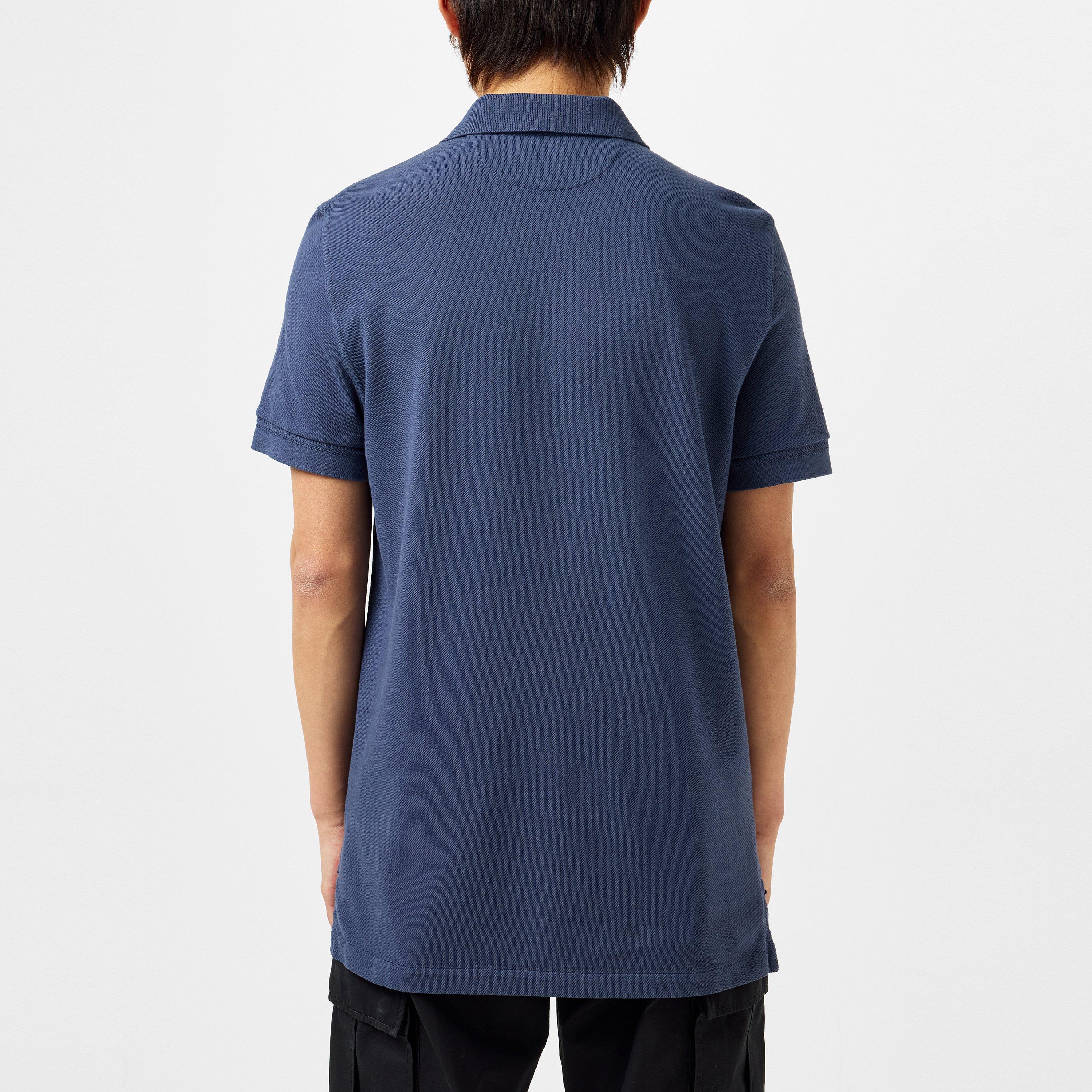 Navy HB901 - Tom Ford - Pique Polo Shirt - 4