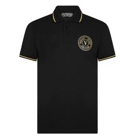 Versace Jeans Couture Foil Logo Polo Shirt