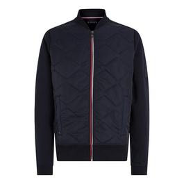 Tommy Hilfiger Mix Media Bomber Jacket