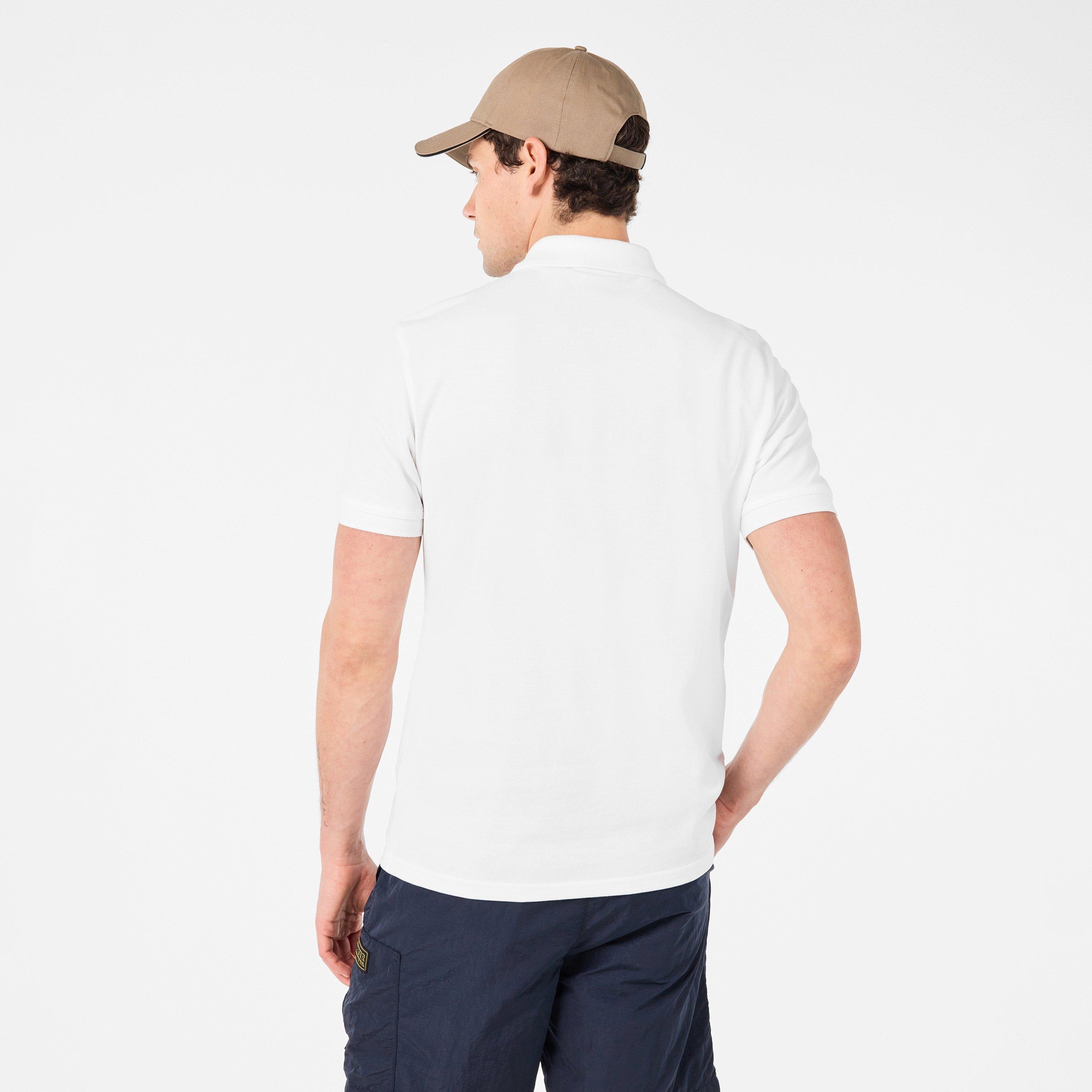 White WH13 - Barbour International - Essential Polo Shirt - 4