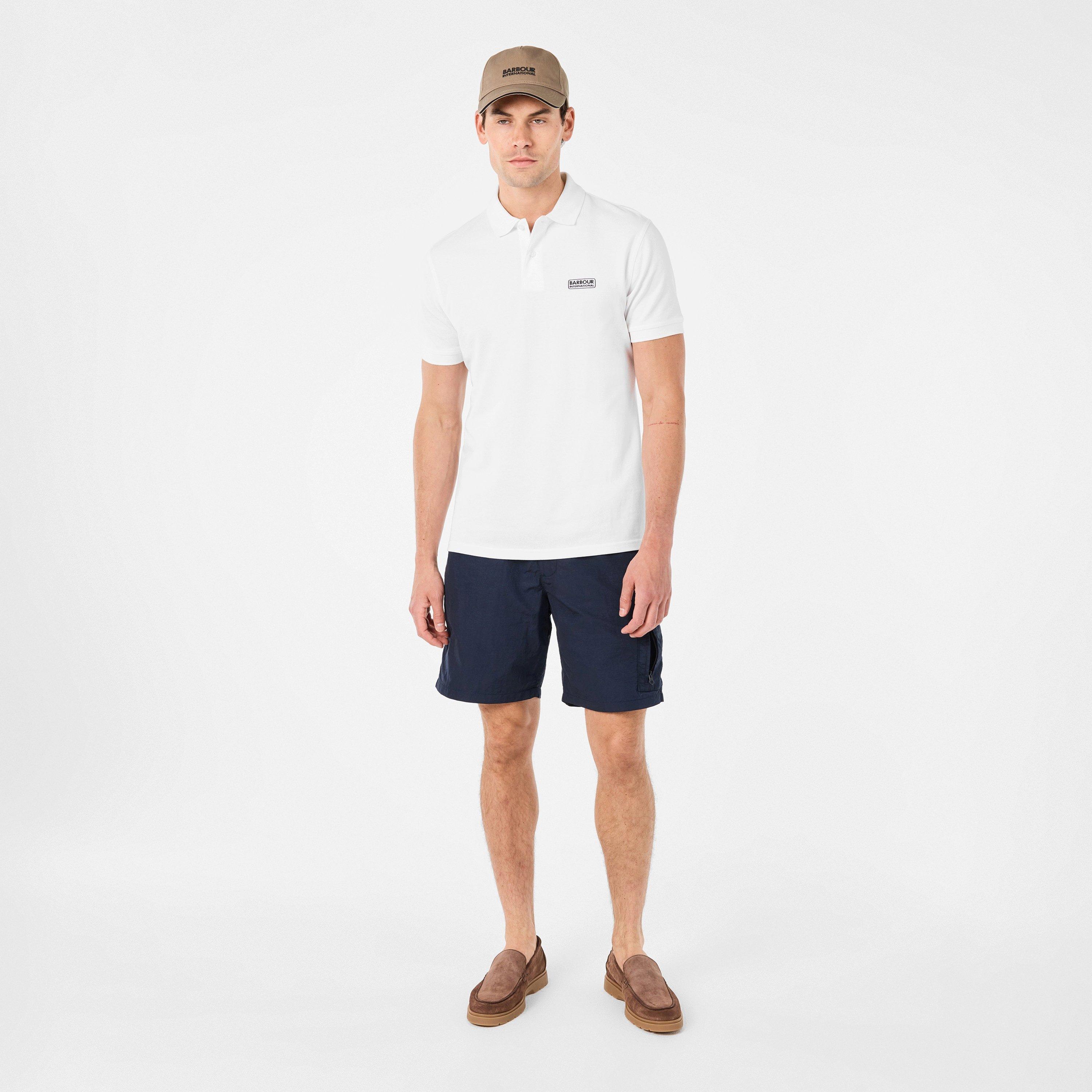 White WH13 - Barbour International - Essential Polo Shirt - 6