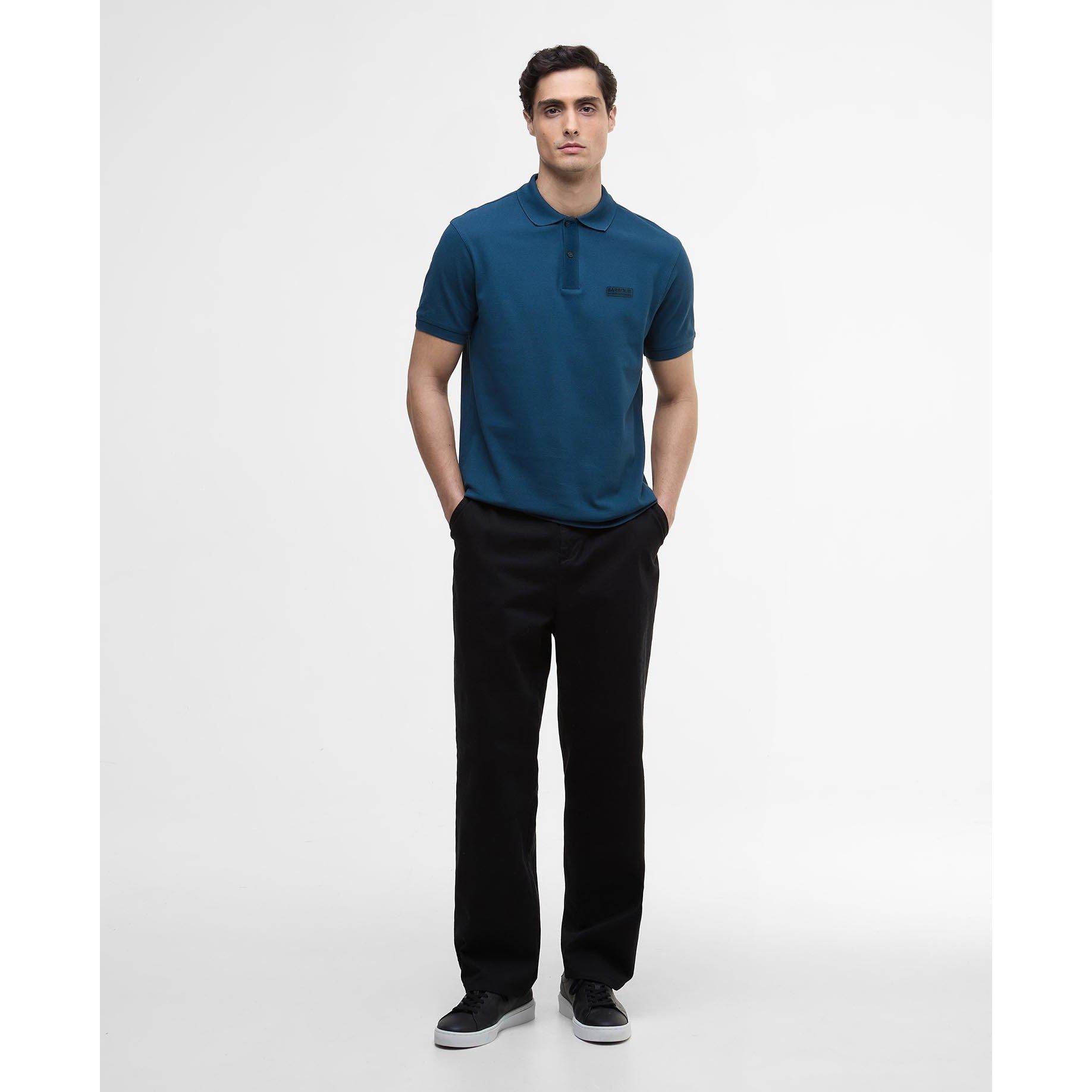 Shaded Emerald - Barbour International - Essential Polo Shirt - 6