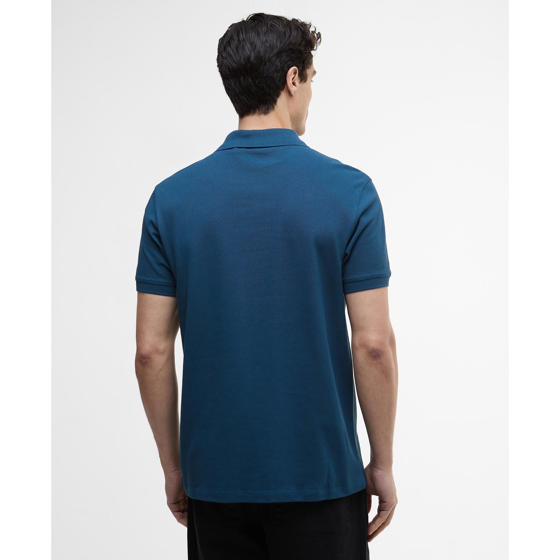 Shaded Emerald - Barbour International - Essential Polo Shirt - 3