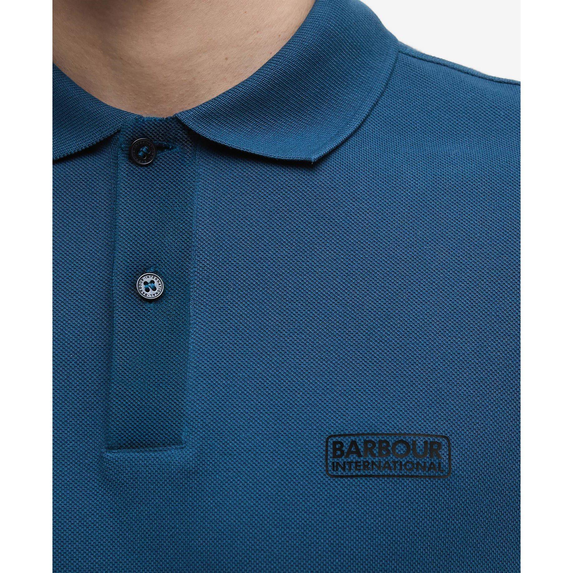 Shaded Emerald - Barbour International - Essential Polo Shirt - 5