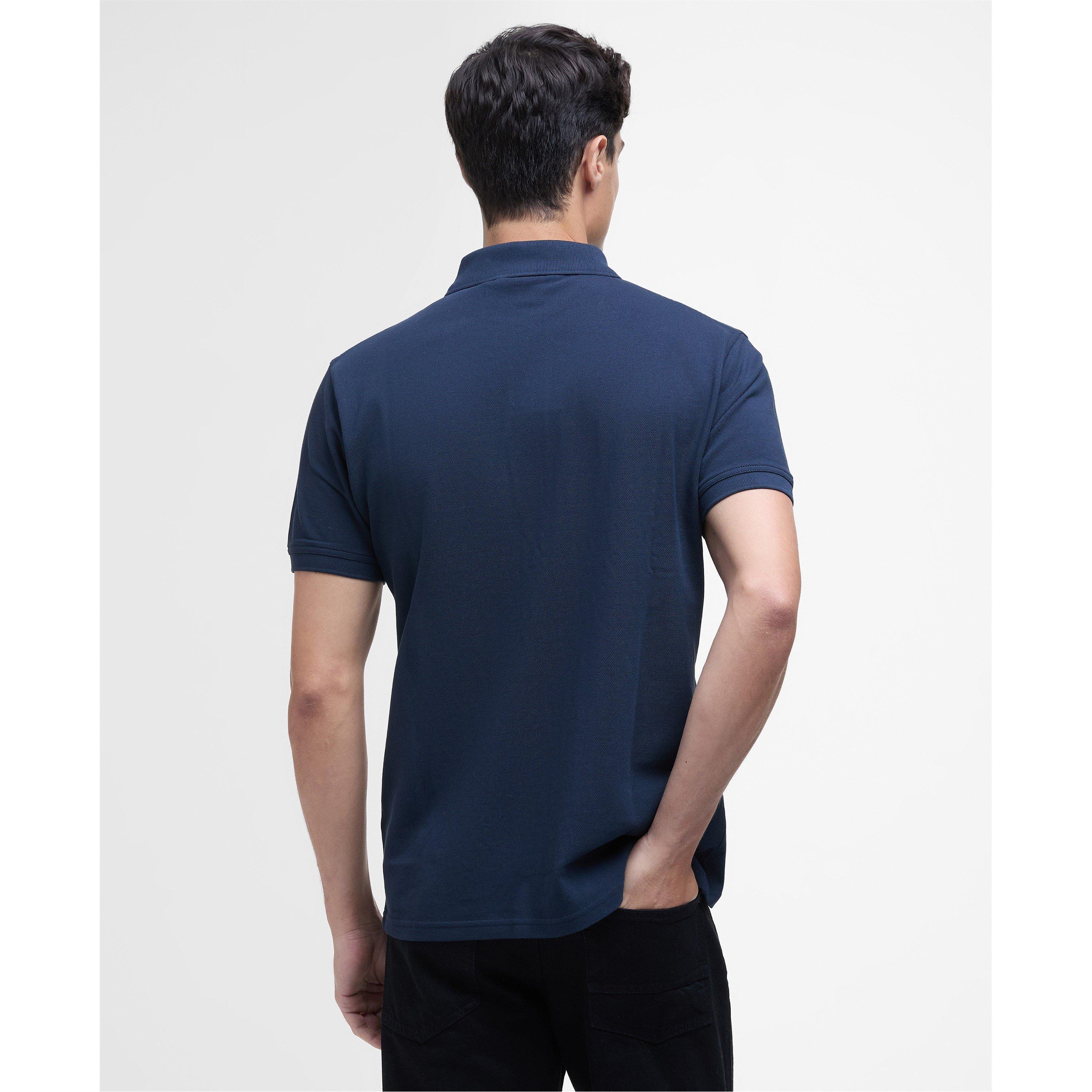Navy NY39 - Barbour International - Essential Polo Shirt - 2