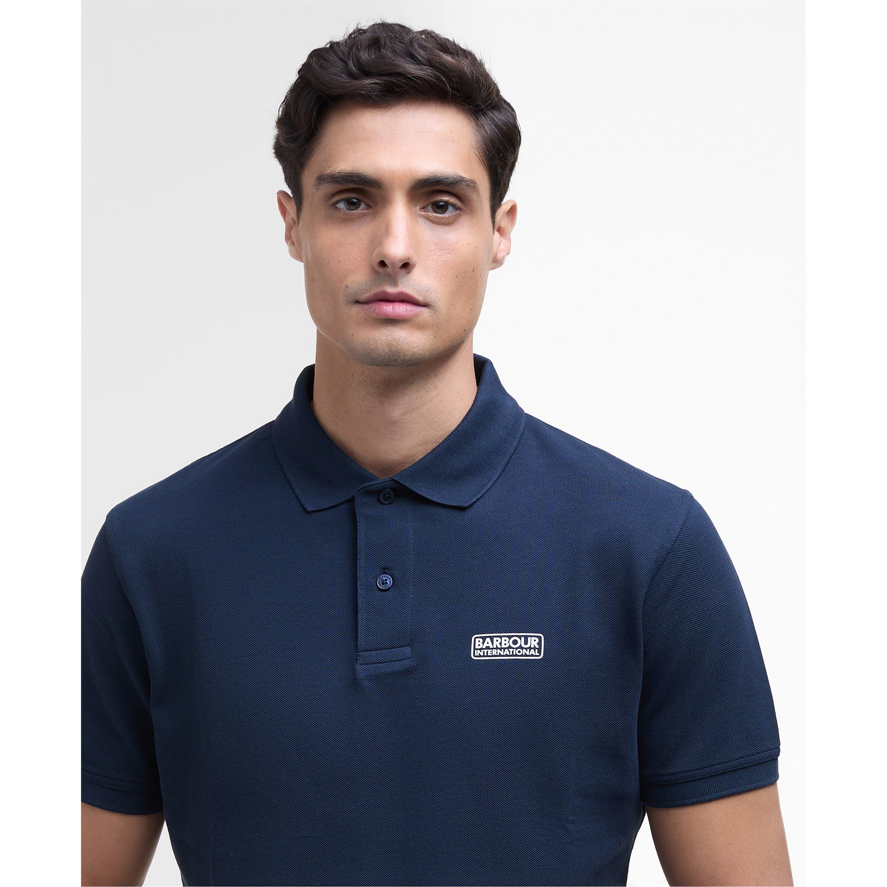 Navy NY39 - Barbour International - Essential Polo Shirt - 10