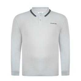 Firetrap Lazer Long Sleeve Polo Mens