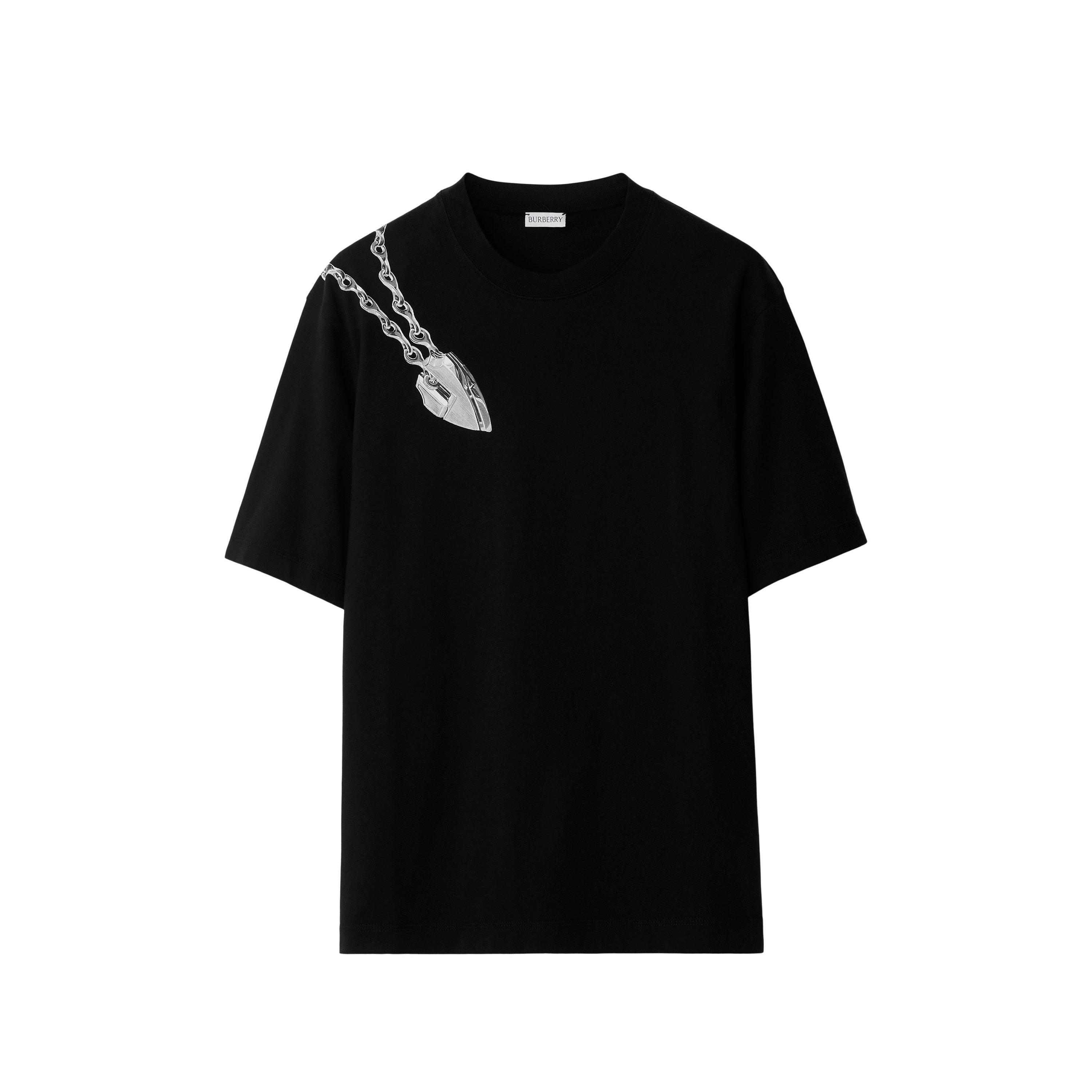 Burberry | Shield Hardware Cotton T-Shirt | Regular Fit T