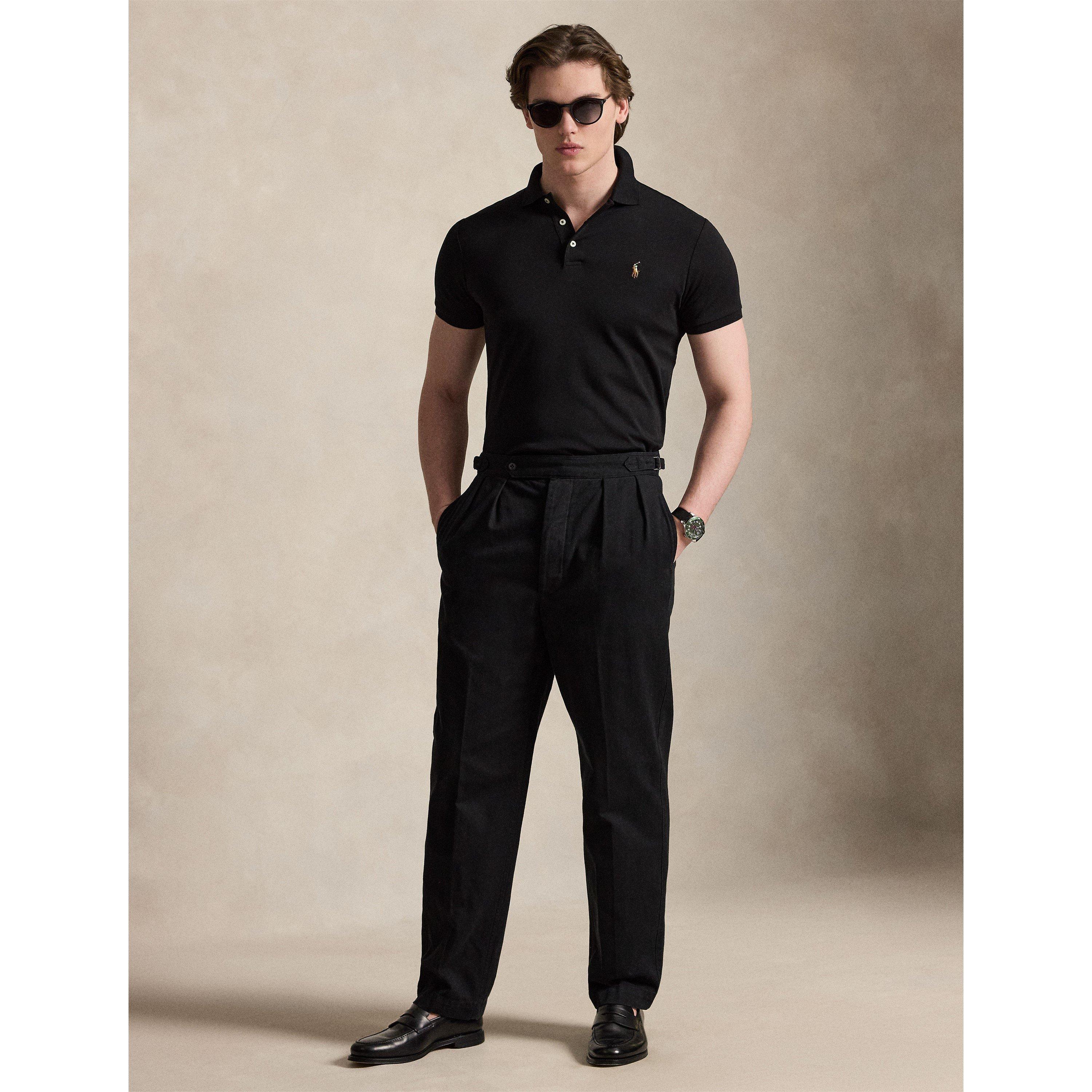 Polo Black - Polo Ralph Lauren - Mens Slim Fit Short Sleeve Polo Shirt - 6