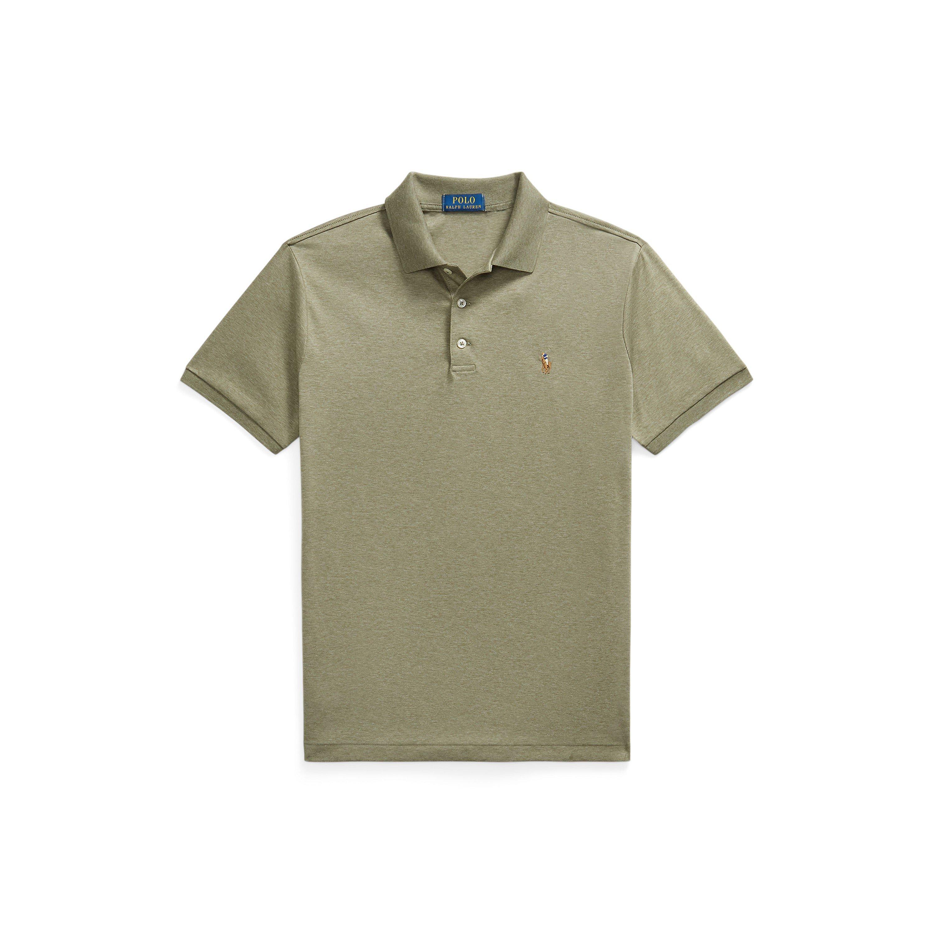 Mens Slim Fit Short Sleeve Polo Shirt