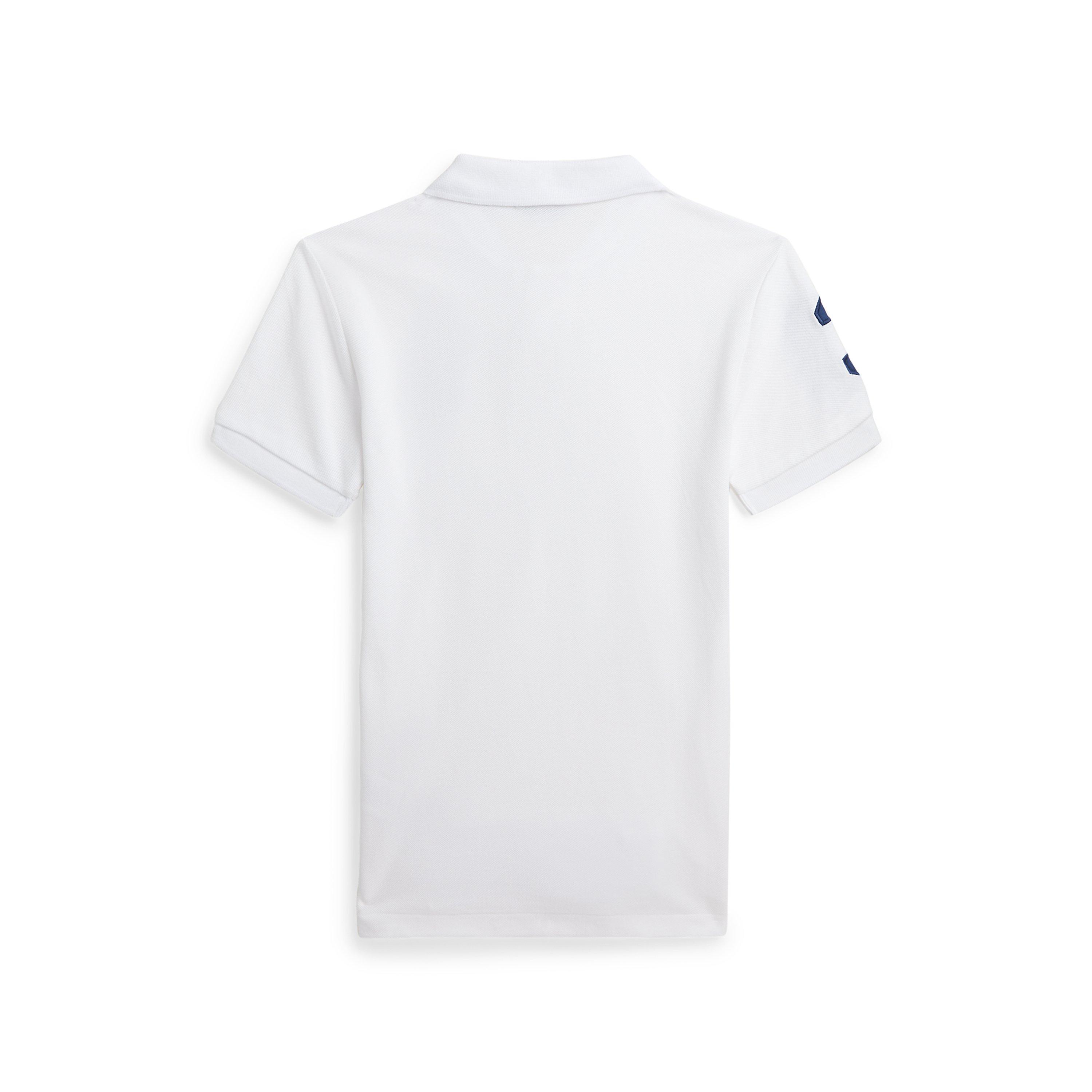 White - Polo Ralph Lauren - Arm Logo Polo Shirt Juniors - 2