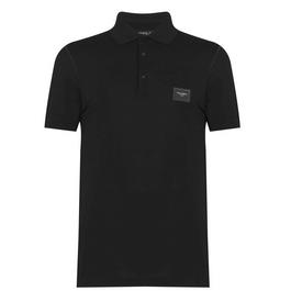 Dolce and Gabbana Rubber Plate Polo Shirt