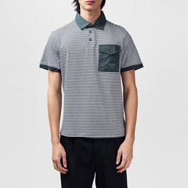 Lee Cooper Stripe Polo Mens