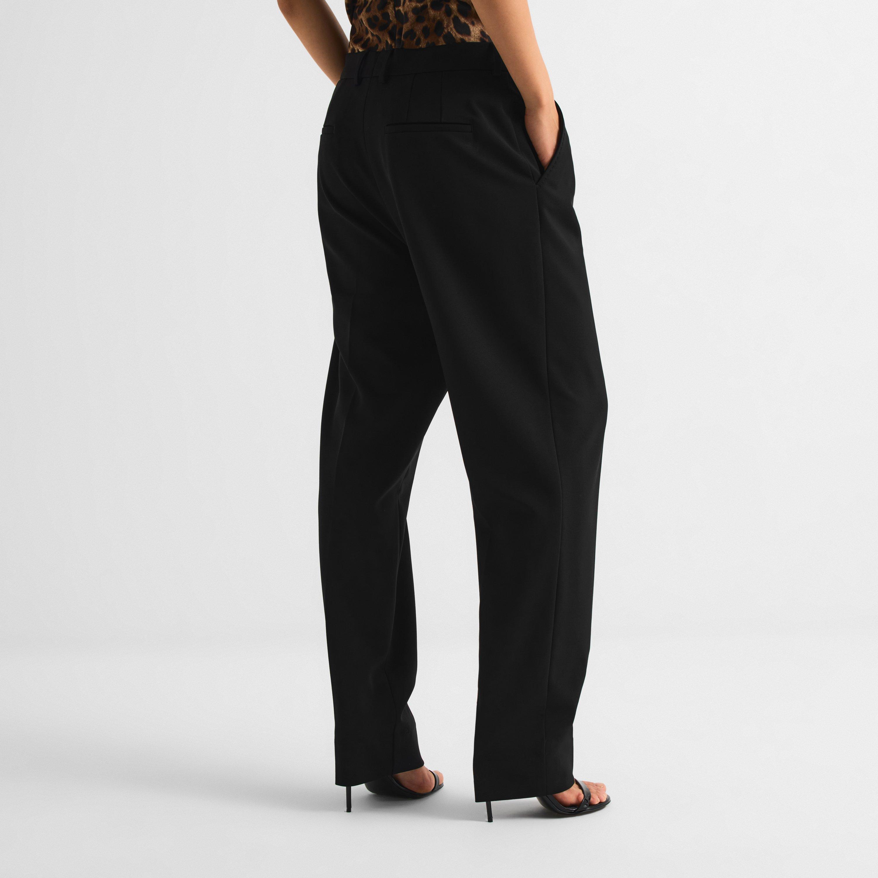 パンツ DOLCE&GABBANA Archive Straight Trousers Dolce and Gabbana Women's Fitted Straight Leg Trouser | Flannels
