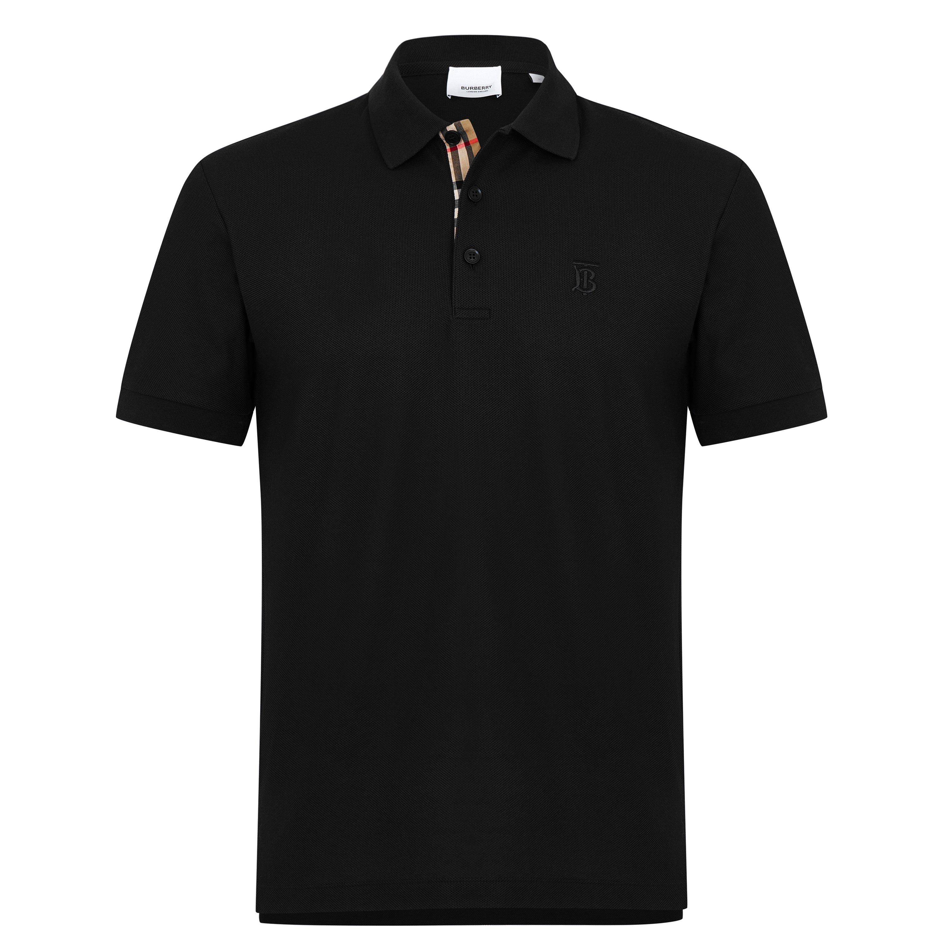トップス BURBERRY black polo shirts swag archive Burberry Eddie Polo Shirt | Cruise Fashion