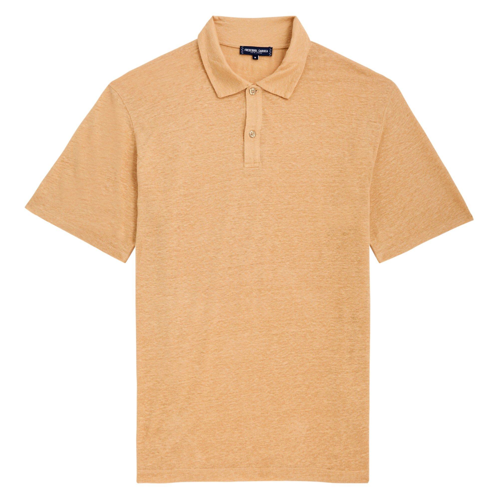 ORANGE - Frescobol Carioca - FRES Mello Linen Button-up Pol