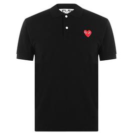 Comme des Garcons PLAY Embroidered Logo Polo Shirt