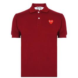 Comme des Garcons PLAY Embroidered Logo Polo Shirt