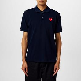 Comme des Garcons PLAY Embroidered Logo Polo Shirt