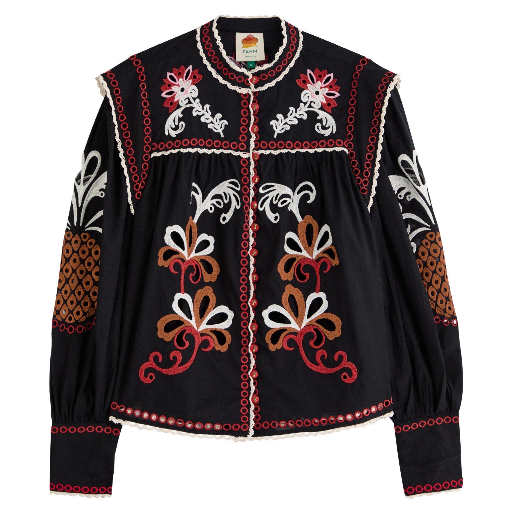 BLACK - FARM Rio - BL CASHEW MANDALA RICHILIEU