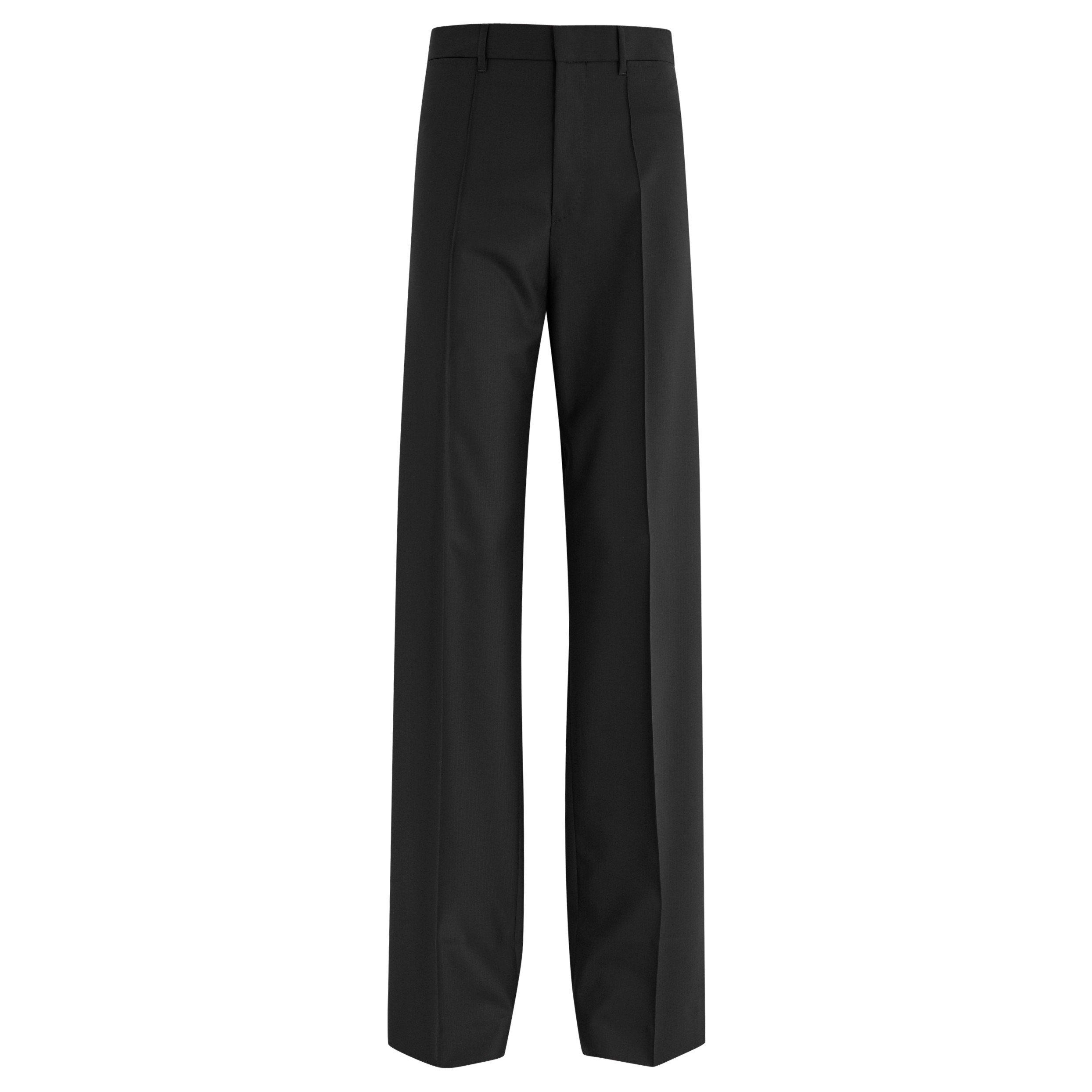 BLACK - Petar Petrov - TAILORED STRAIGHT TROUSER