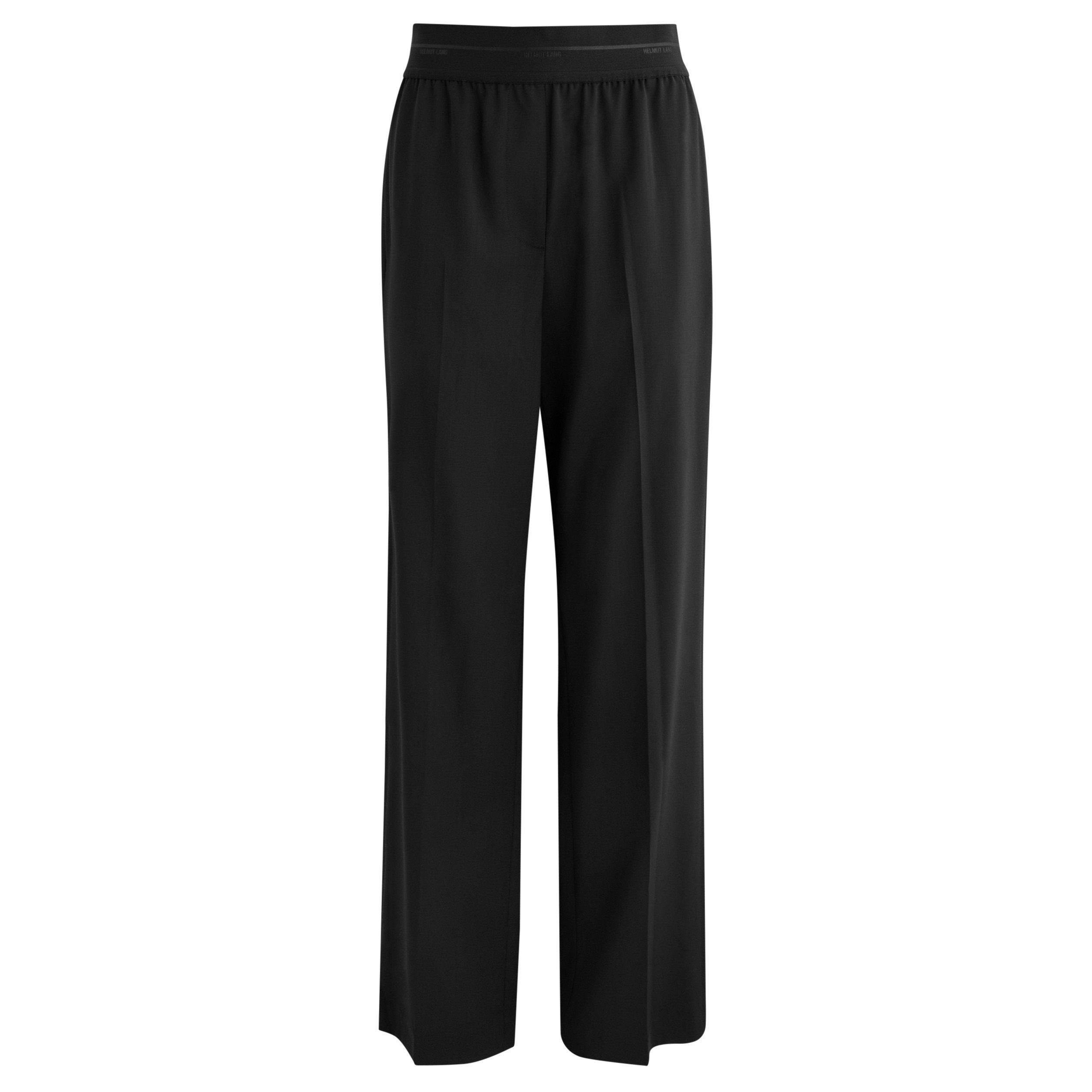 BLACK - Helmut Lang - T LWB CAR TROUSER.SUIT