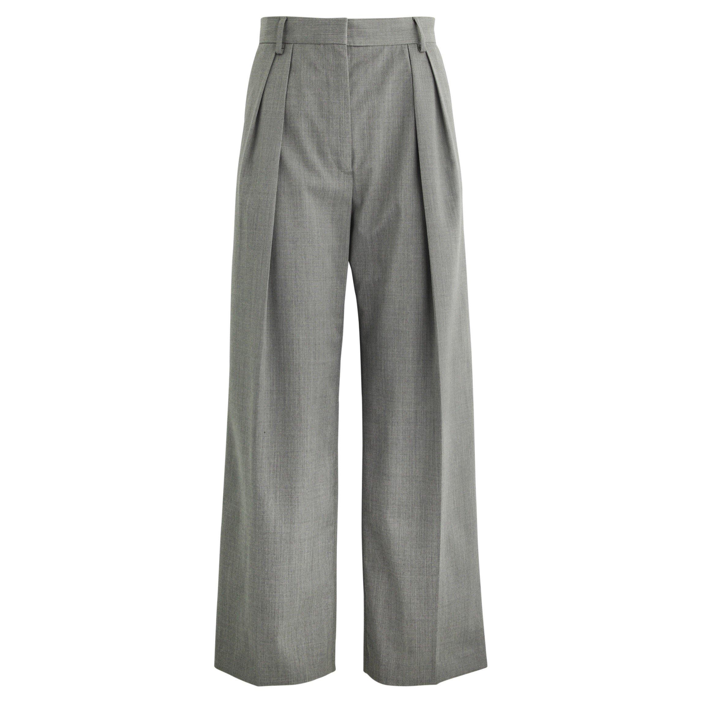 GREY - Day Birger Et Mikkelson - TR ENZO CLASSIC WOOL TROUSERS
