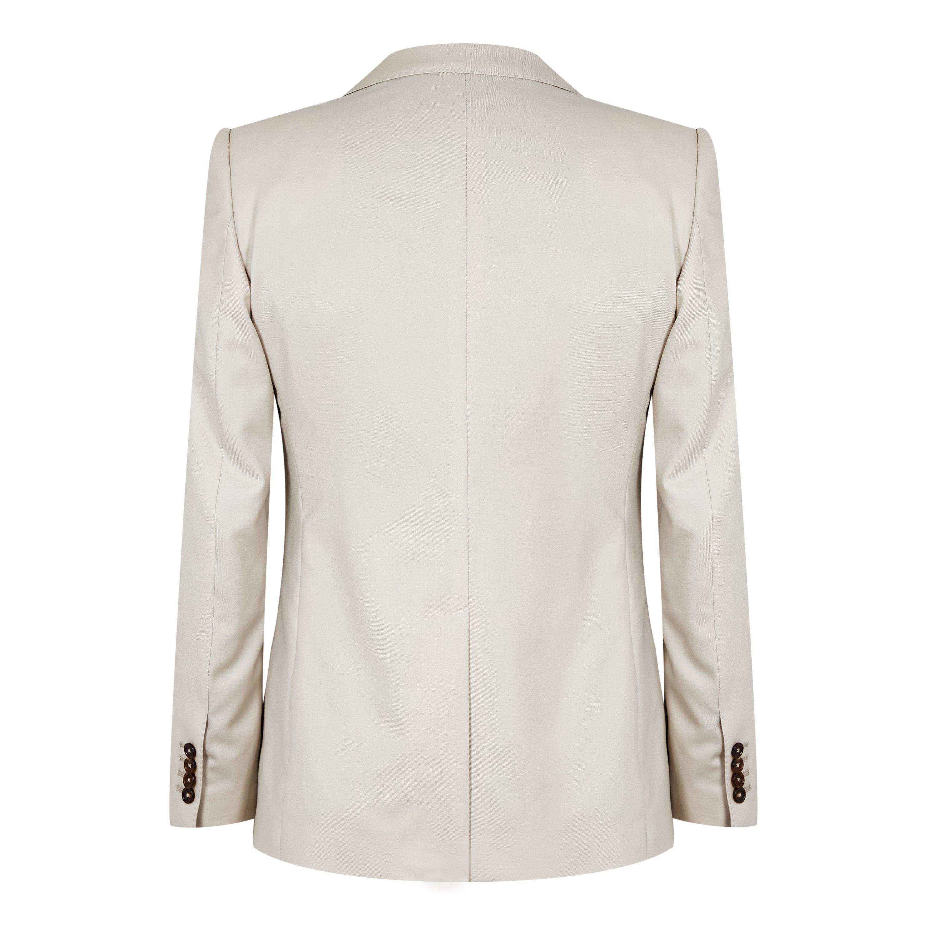 Grigio N8239 - Dolce and Gabbana - Men's Tailored Structured Blazer - 2