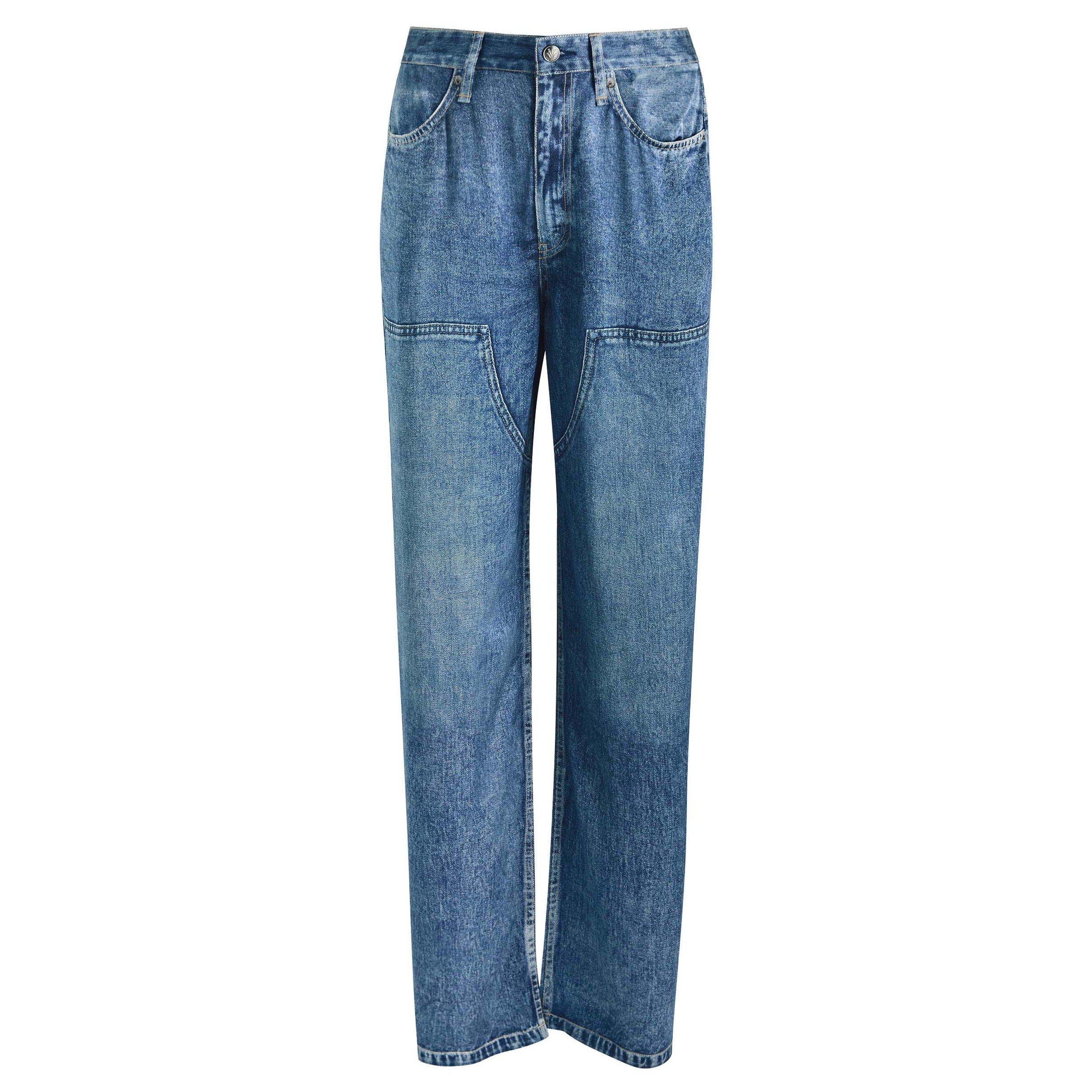 DARK BLUE - Rag and Bone - miramar satin logan carpenter