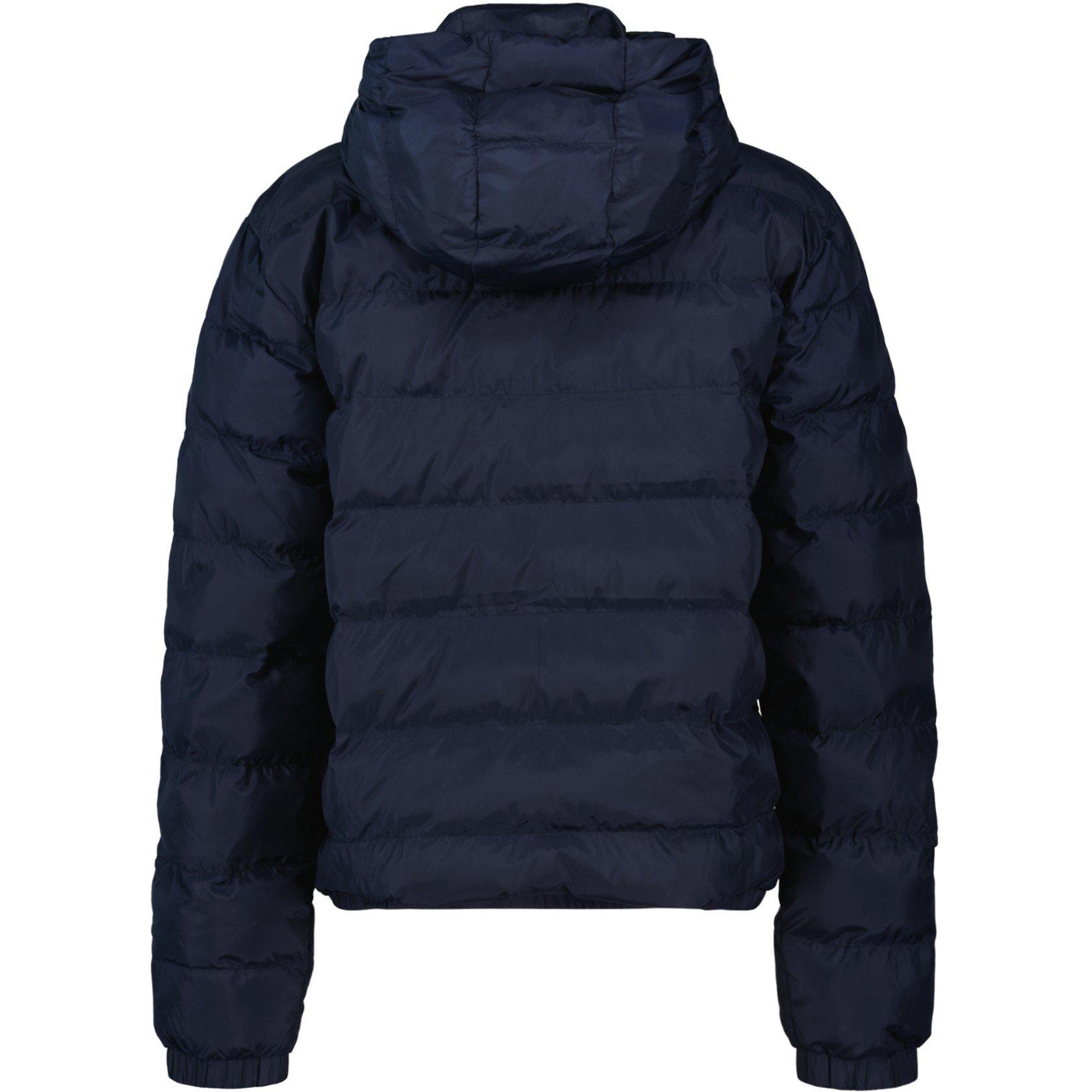 Evening Blu 433 - Gant - Kids' Logo Short Puffer Jacket - 2