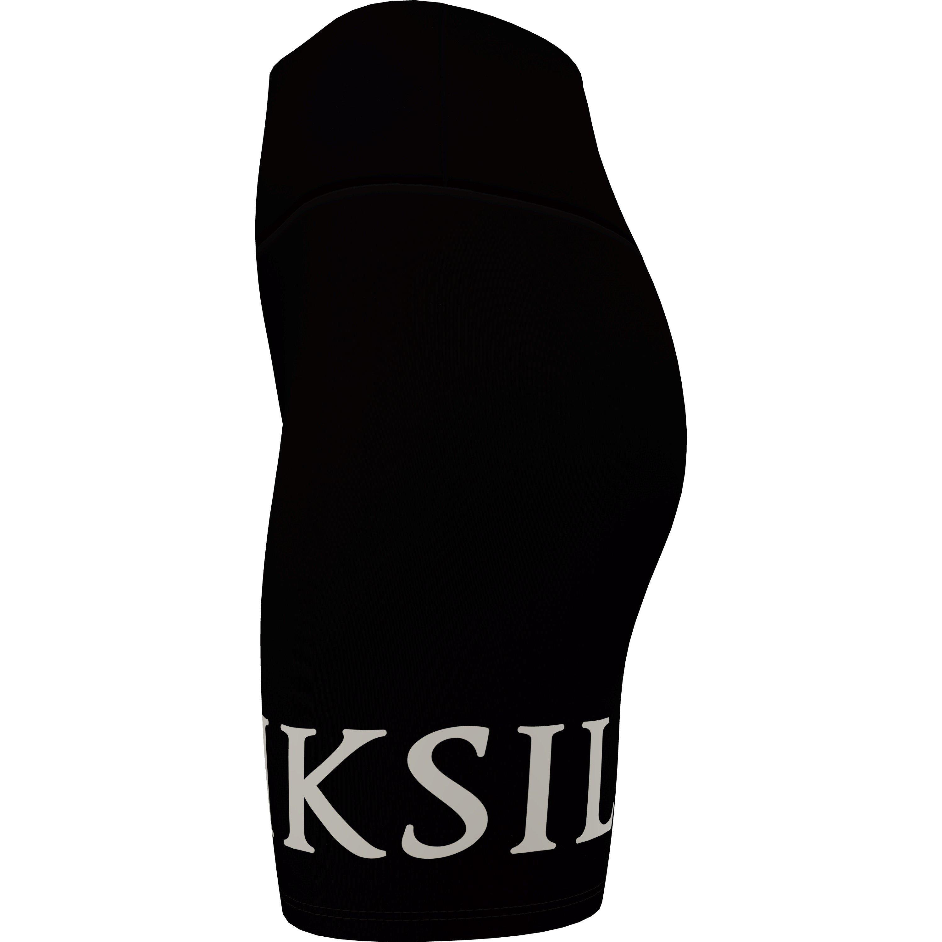 Black - SikSilk - Logo Cycling Shorts - 3
