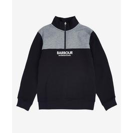 Barbour Circuit Half Zip Sweatshirt Junior Boys