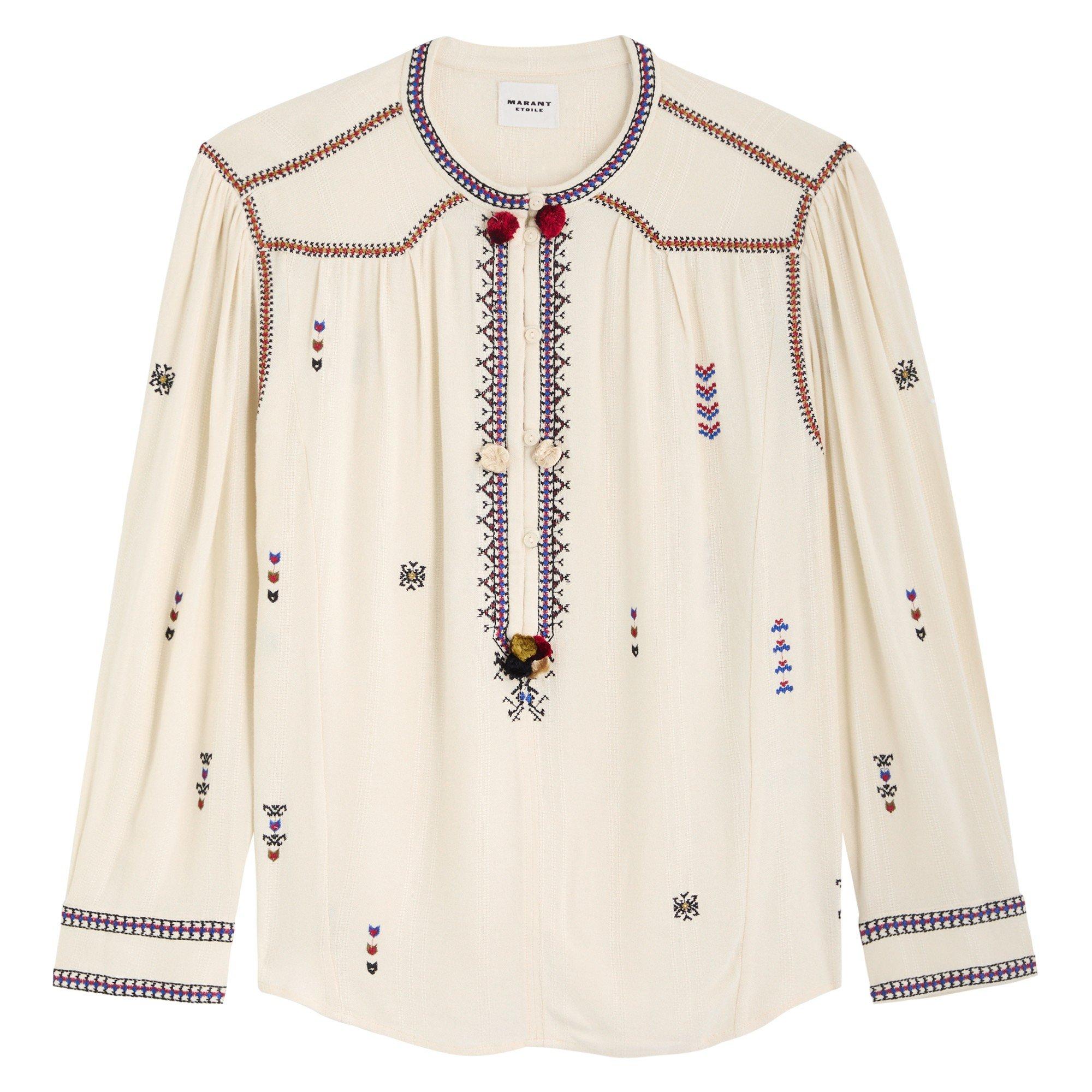 ECRU - Marant Etoile - S/B PELSON BLOUSE