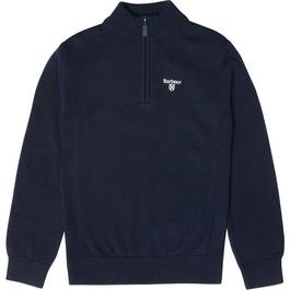 Barbour Barbour Boys' Harris Half-Zip Knitted Jumper