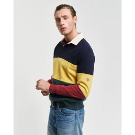 Gant SWEAT COLOR BLOCK HEAVY RUGGER EVEN