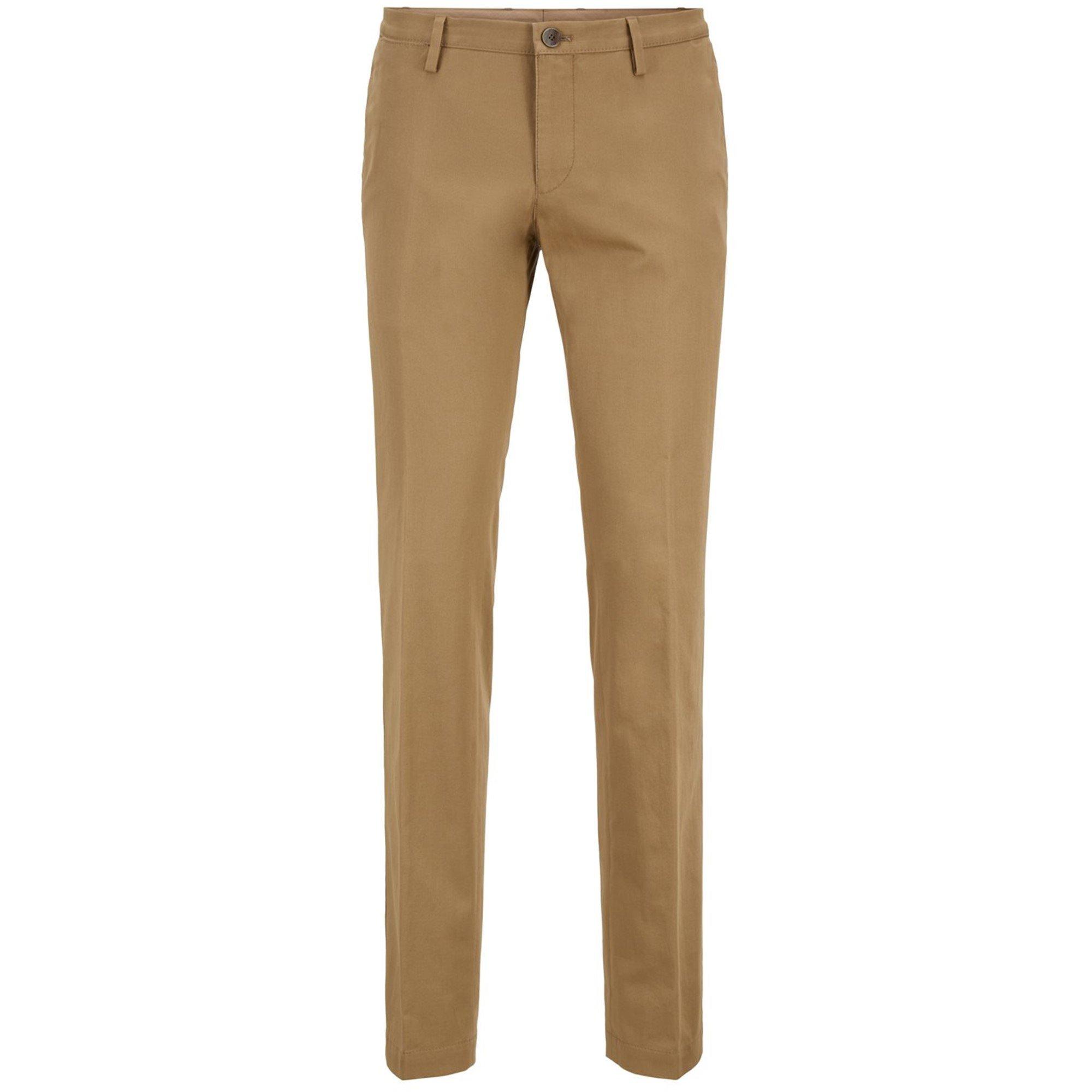 Medium Beige - Boss - Men's Stanino Suit Trousers - 1