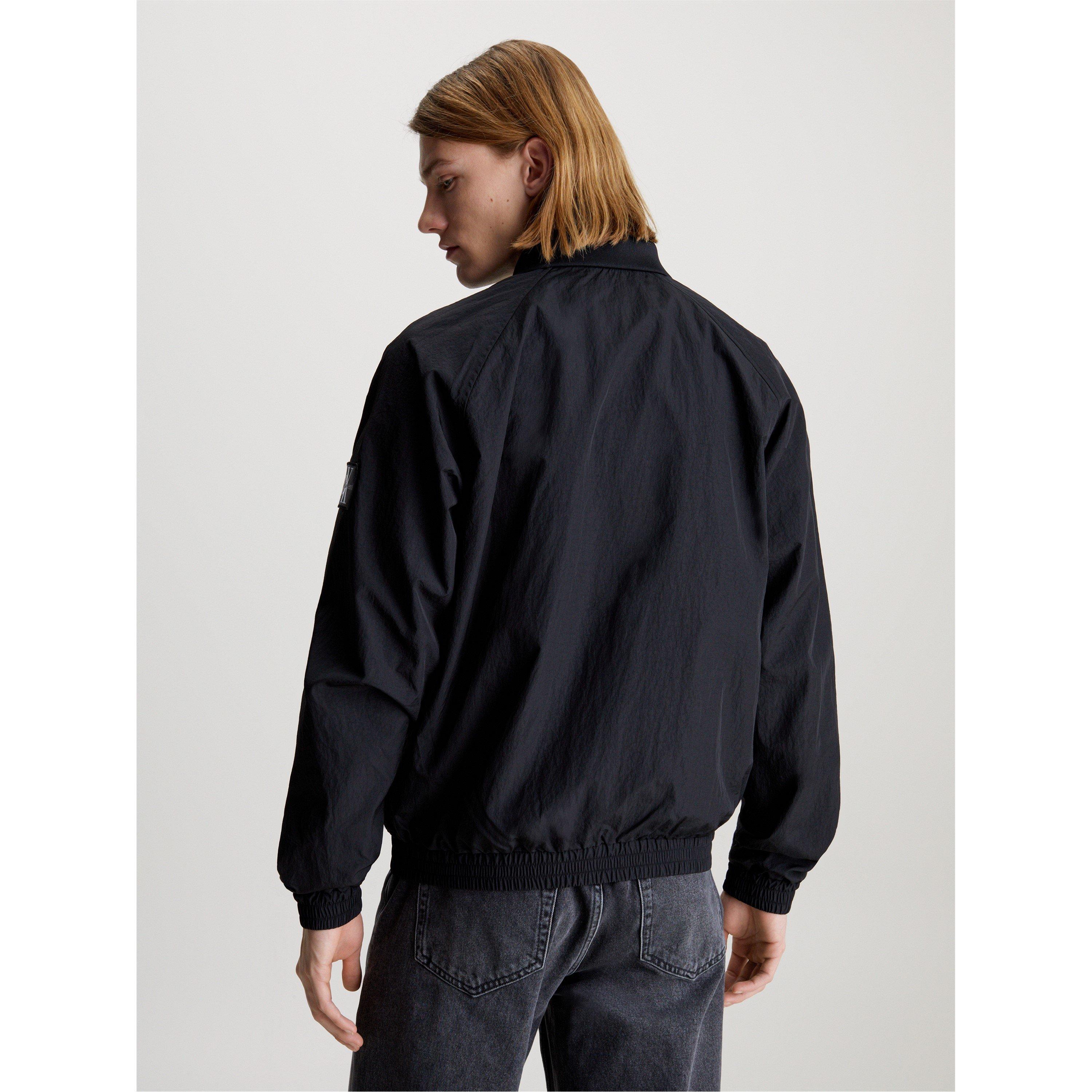 Ck Black BEH - Calvin Klein Jeans - Men's Monogram Harrington Jacket - 3